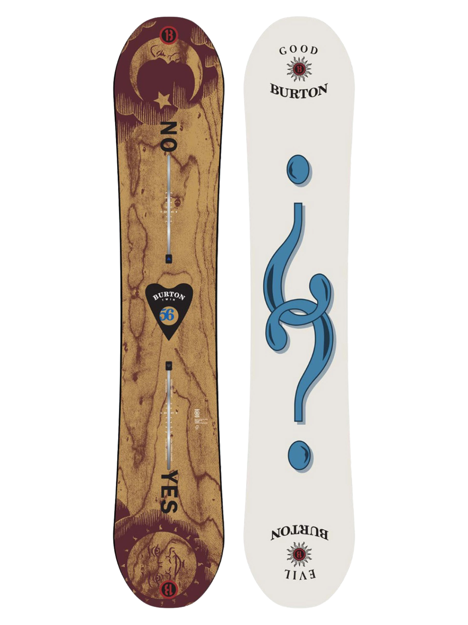 Pentru bărbați Snowboard Burton 50TH 1994 Ouija Twin