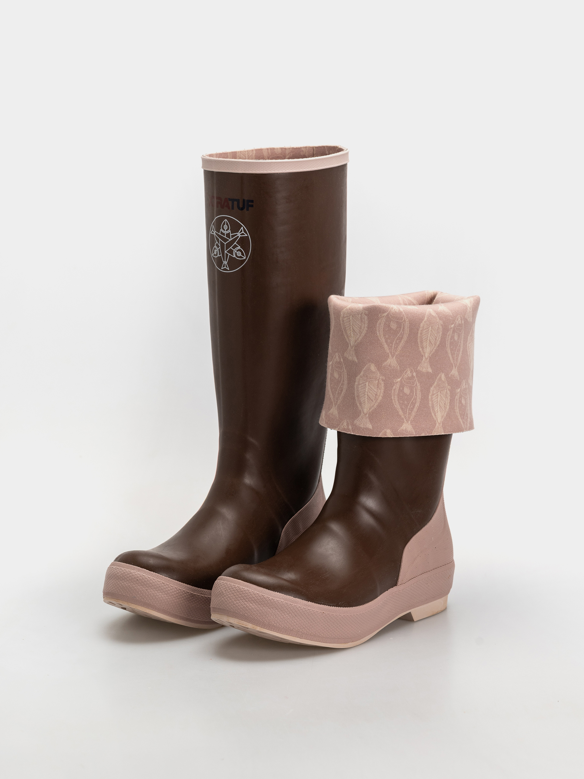 Pantofi Xtratuf Salmon Sisters 15 Legacy Boot Wmn (brown sepia halibut)