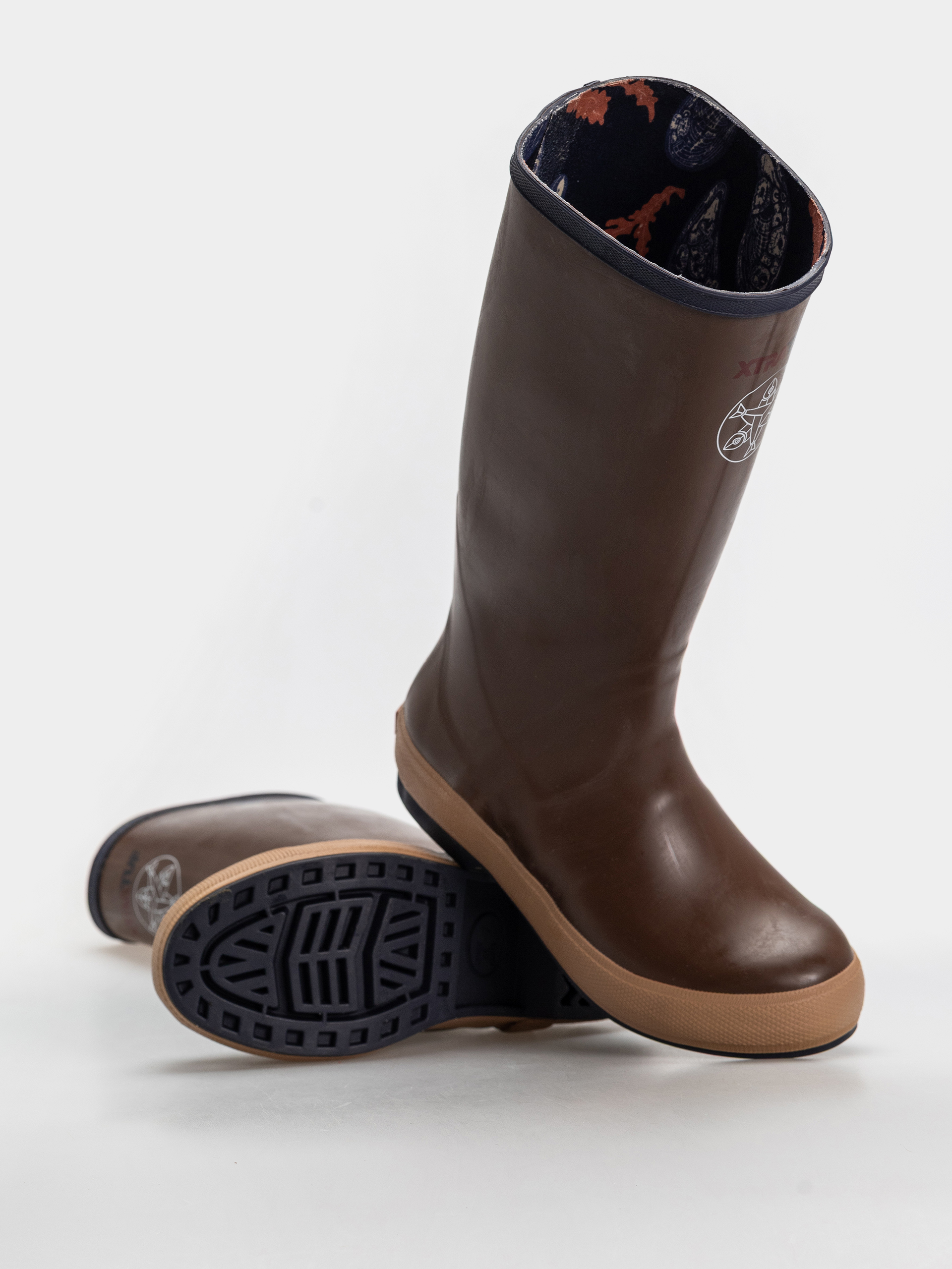Pantofi Xtratuf Salmon Sisters 15 Legacy Boot Wmn (brown kelp oyster)