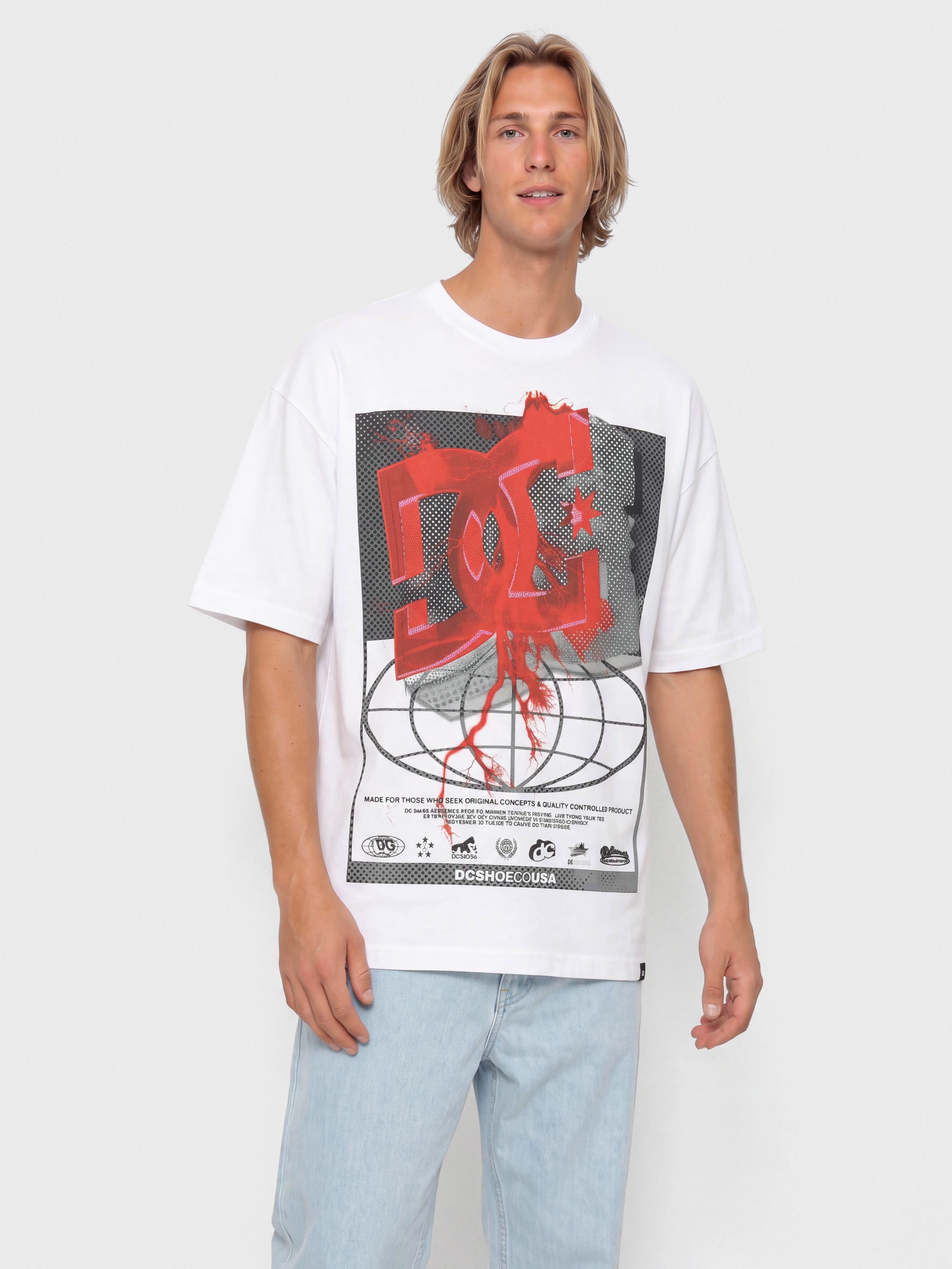 Tricou DC Global Storm (white)