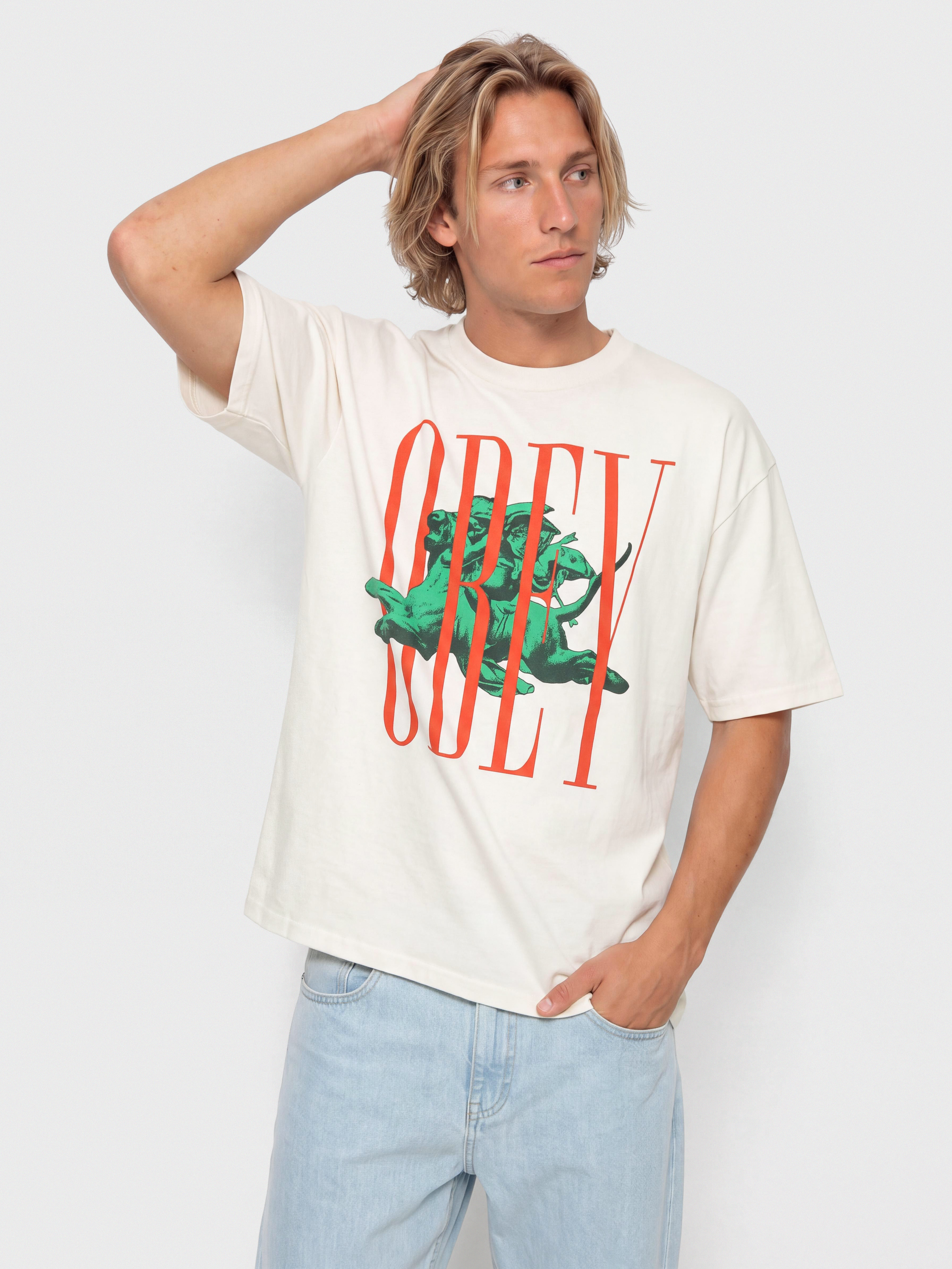 Tricou OBEY Pillars