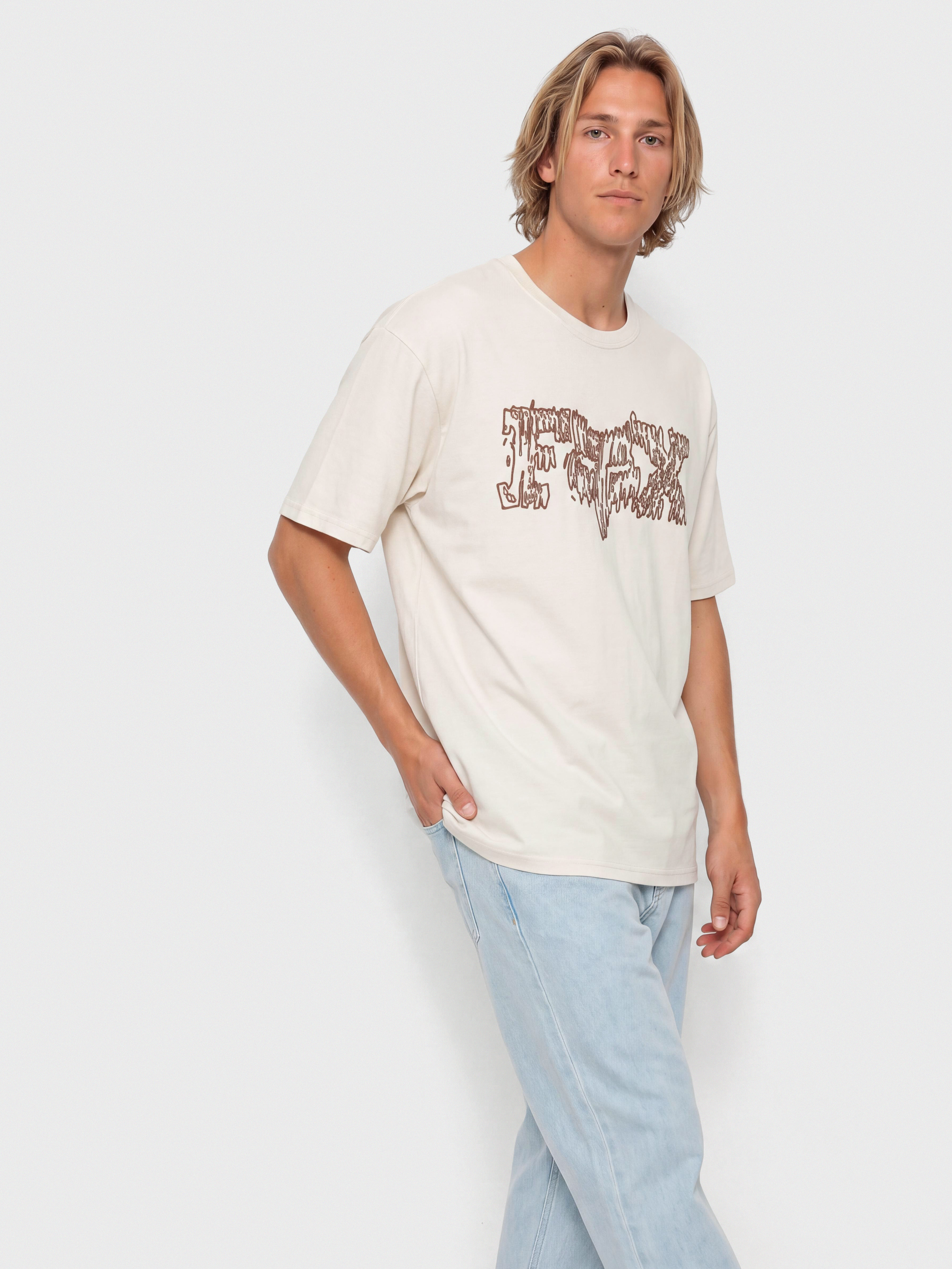 Tricou Fox Dustproof 195 Original (chalk)
