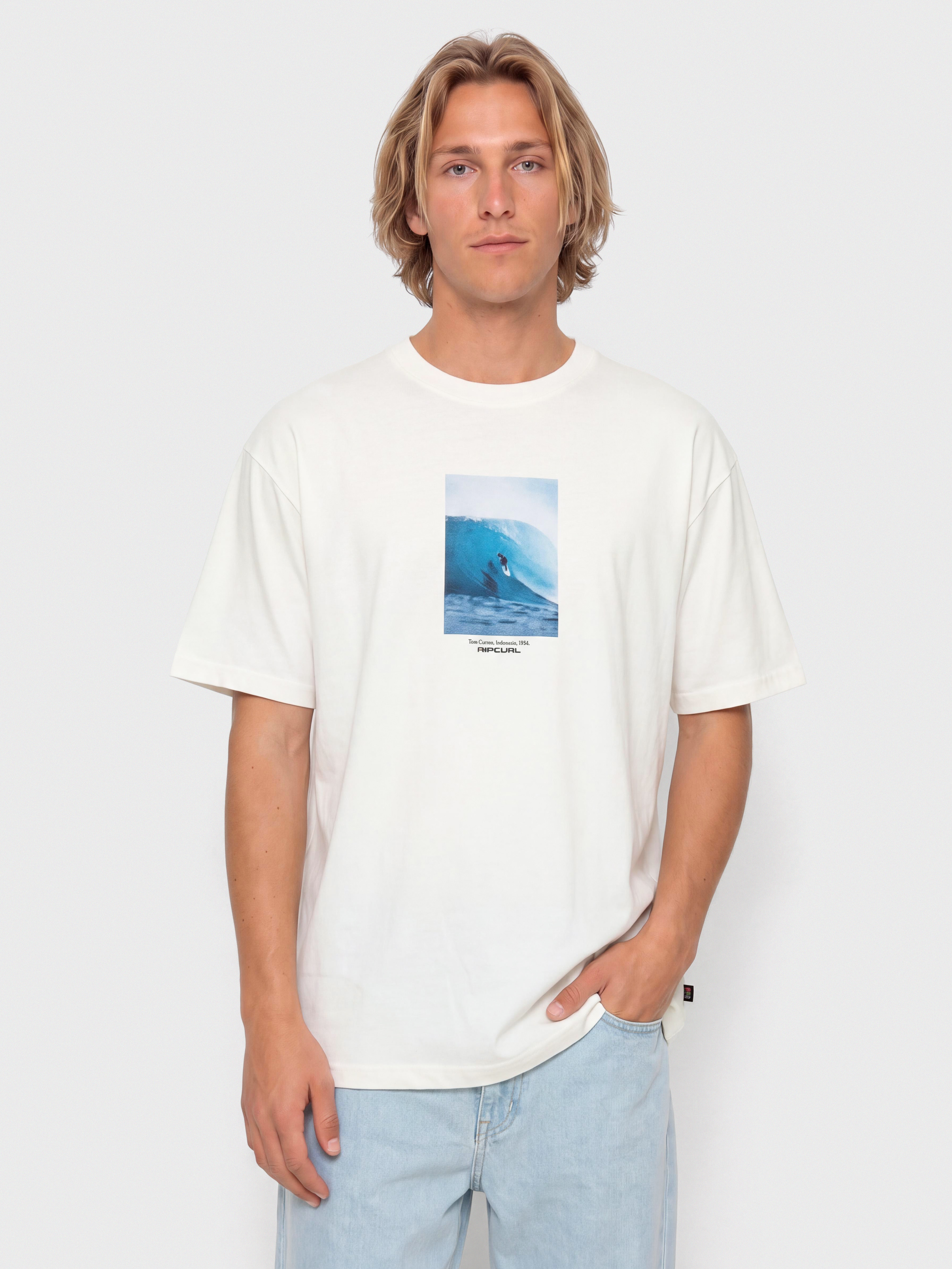 Tricou Rip Curl S Series Grambeau (bone)
