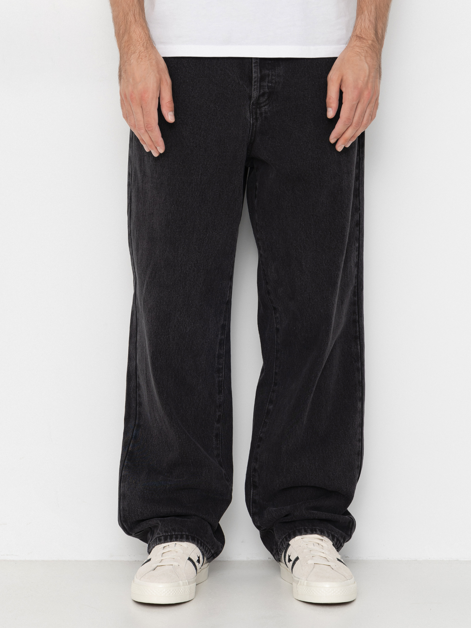 Pantaloni OBEY Classic Baggy Denim (faded black)