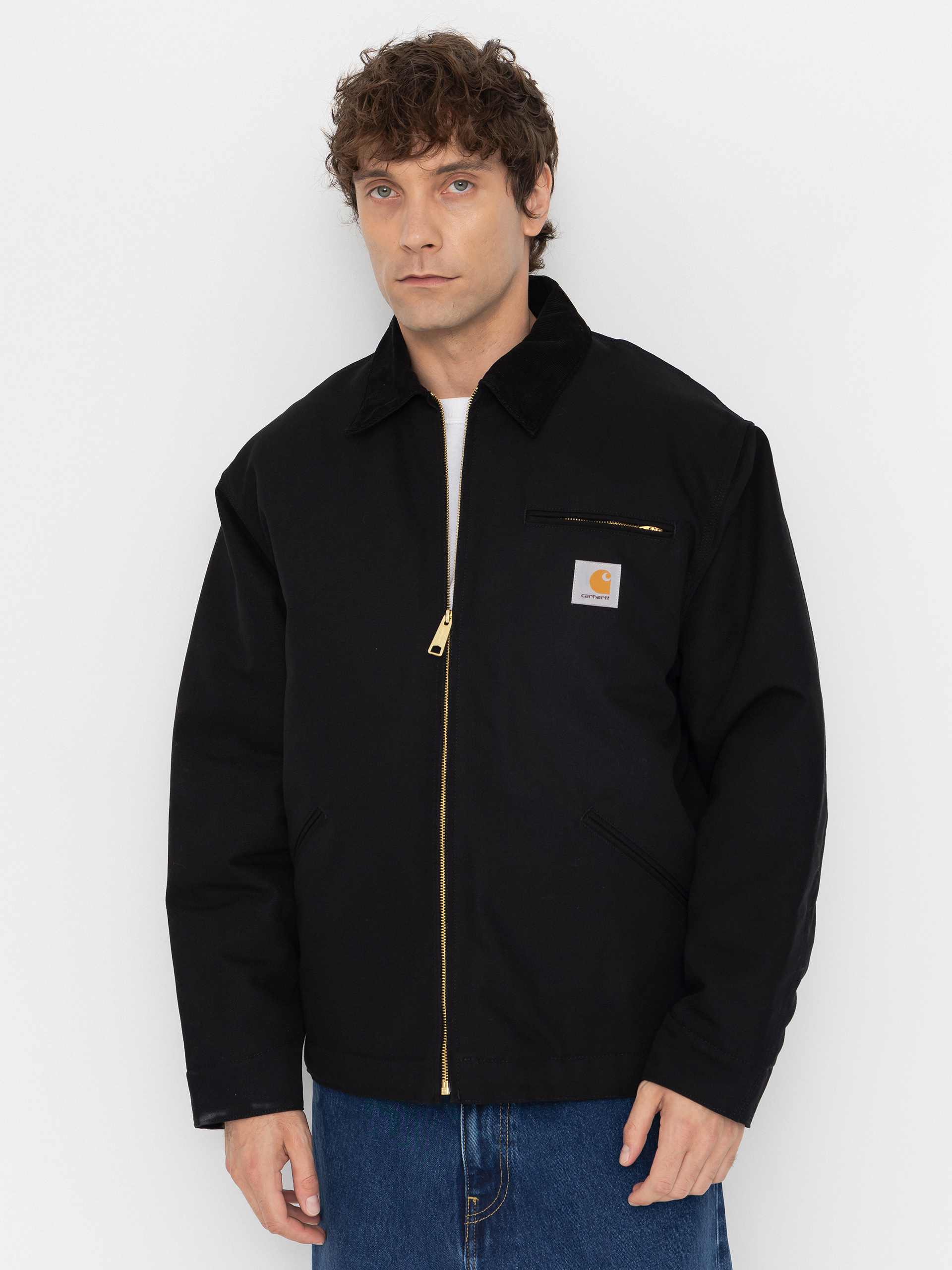 Geacă Carhartt WIP OG Detroit (black/black/rigid)
