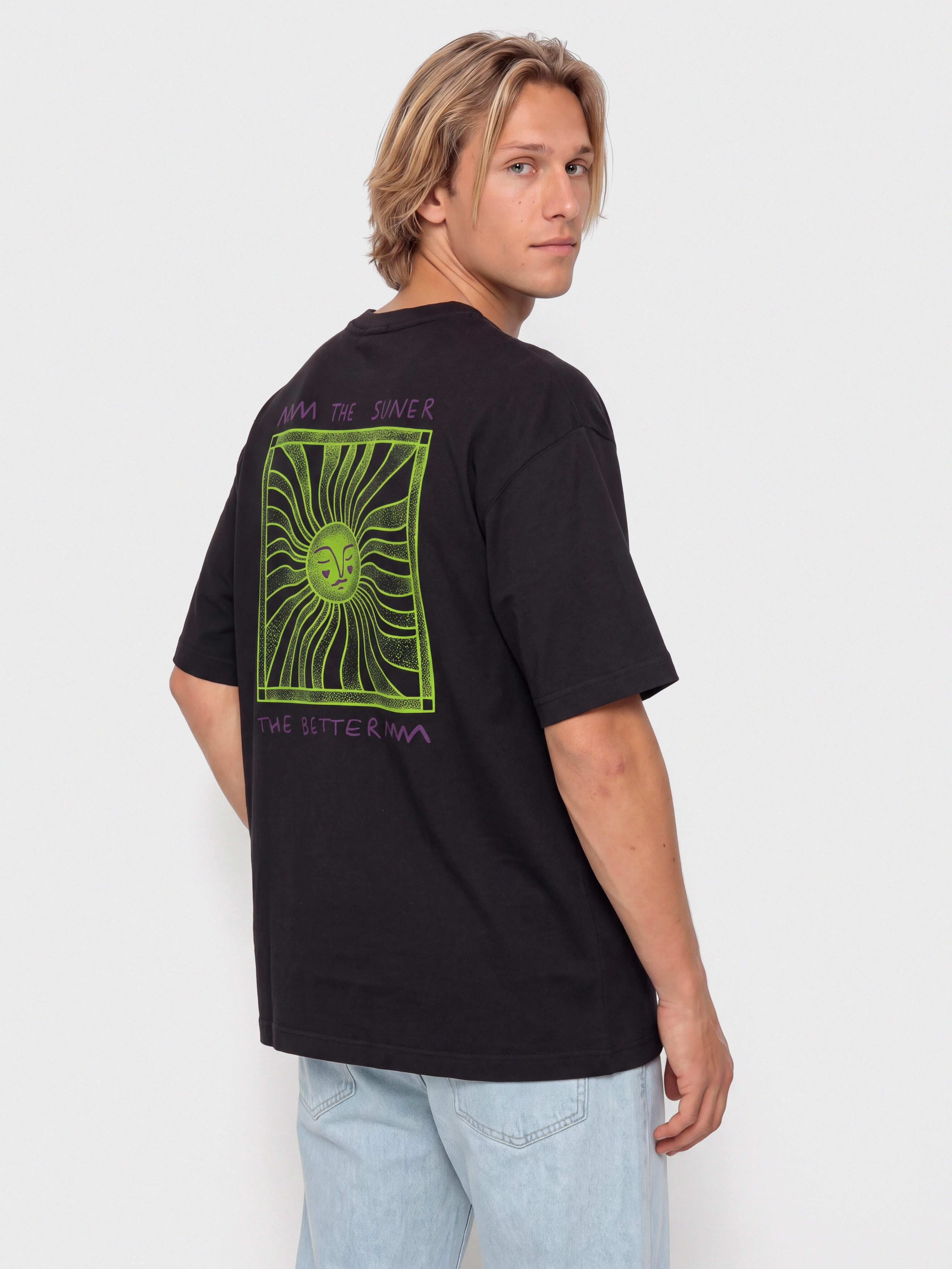 Tricou Surf Inc Suner Better (acid black)