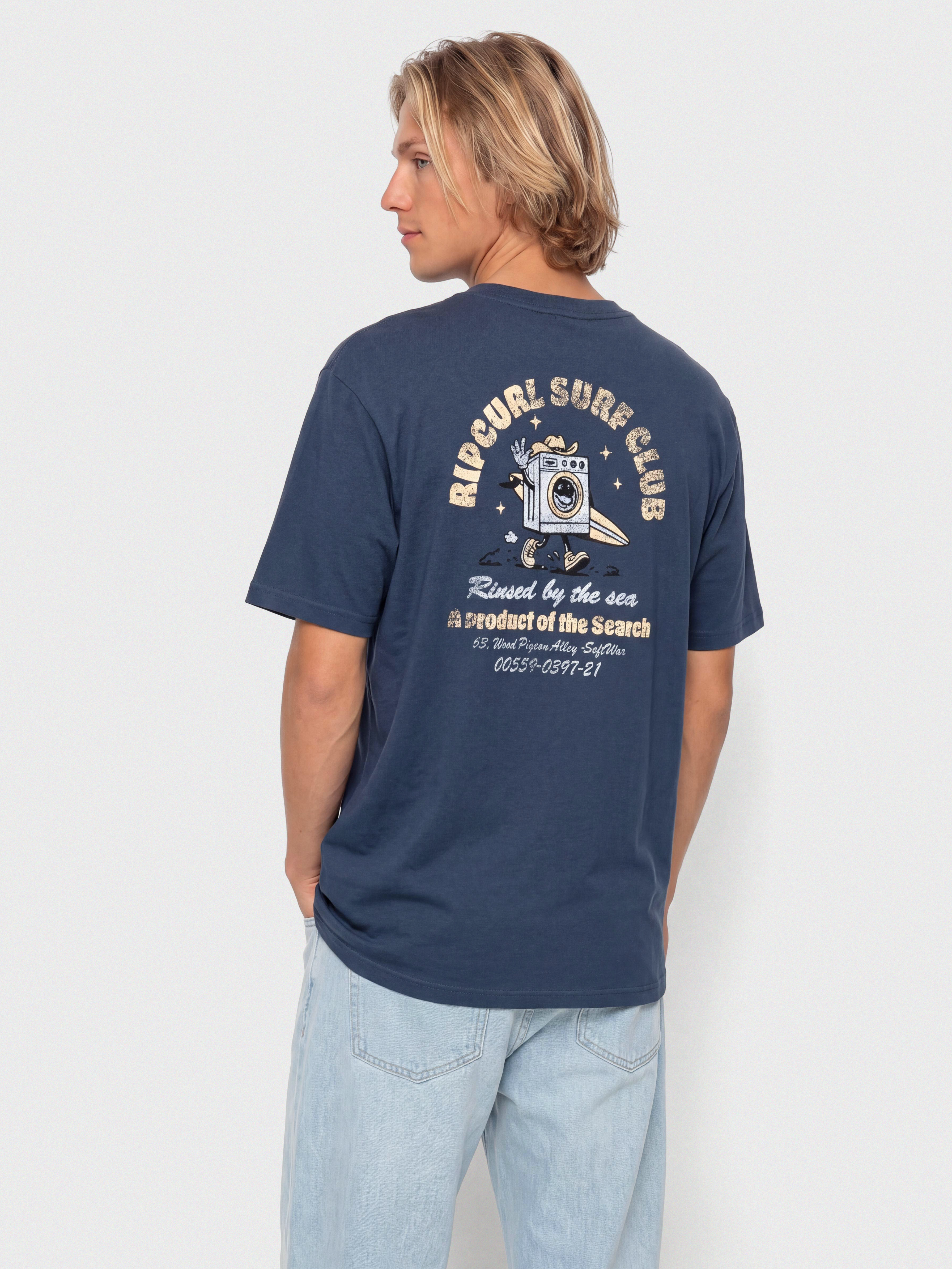 Tricou Rip Curl Shaper Address Update (light navy)