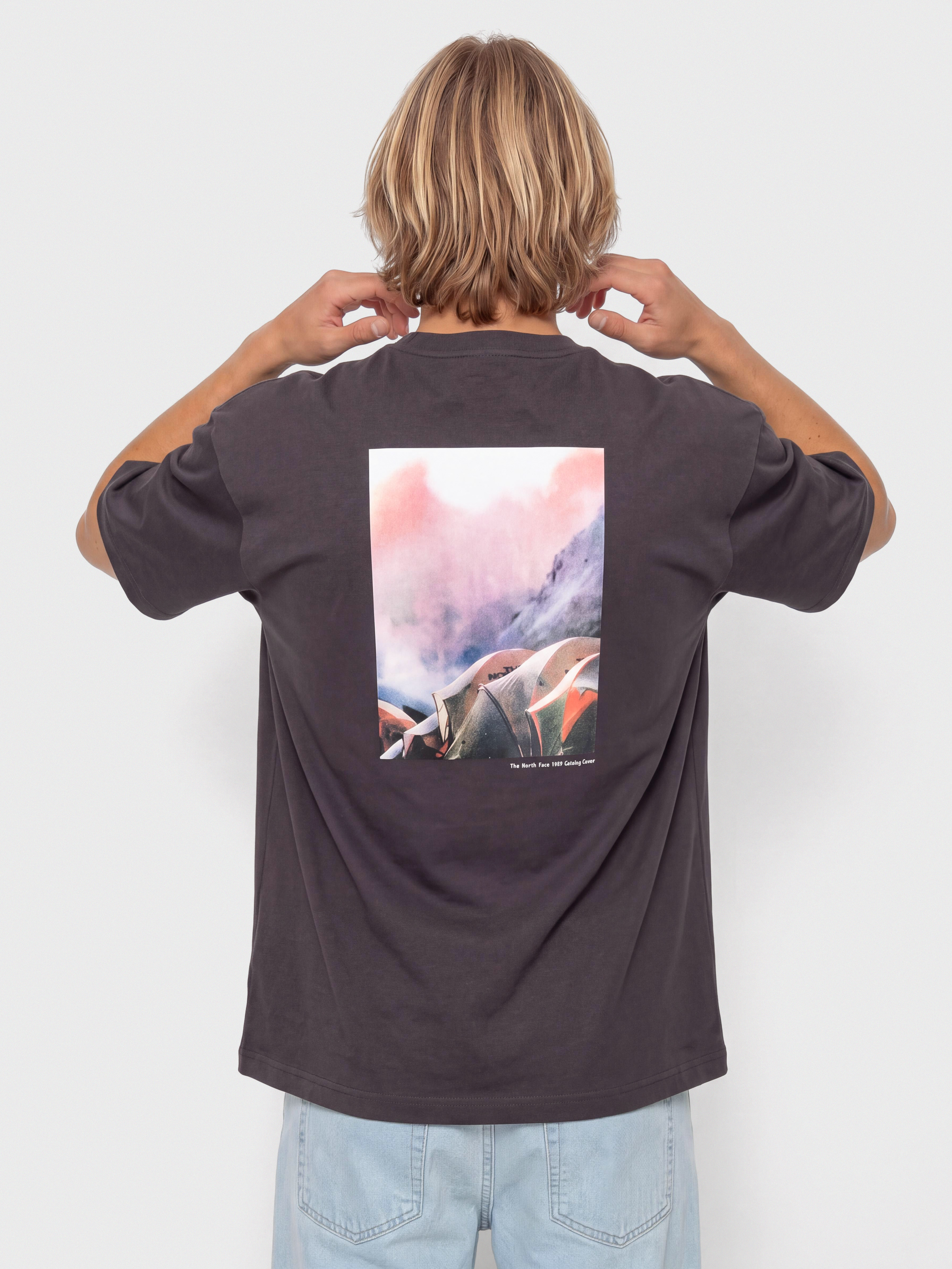 Tricou The North Face Red Box Graphic (obsidian)