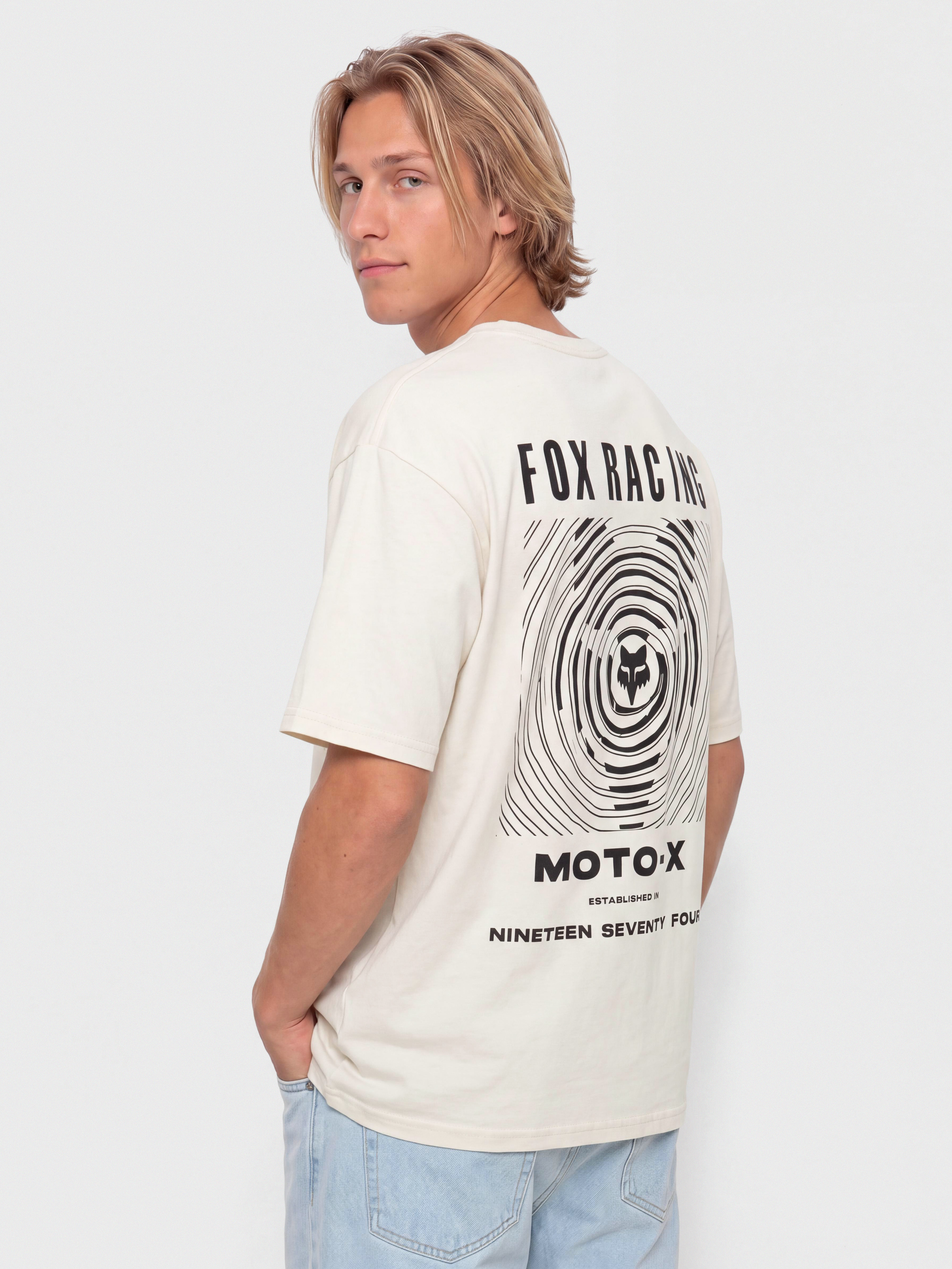 Tricou Fox Warped 195 Original (chalk)