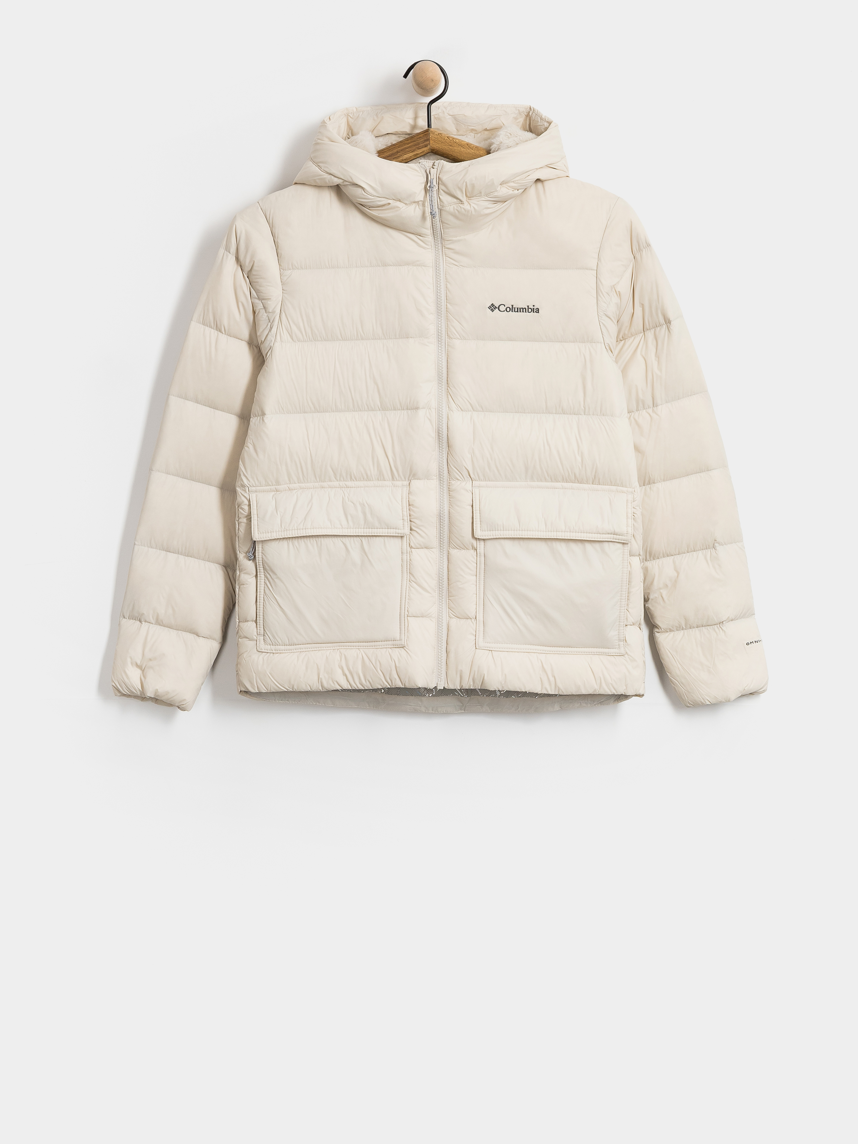 Geacă Columbia Harmony Falls Hooded Down Wmn (dark stone)