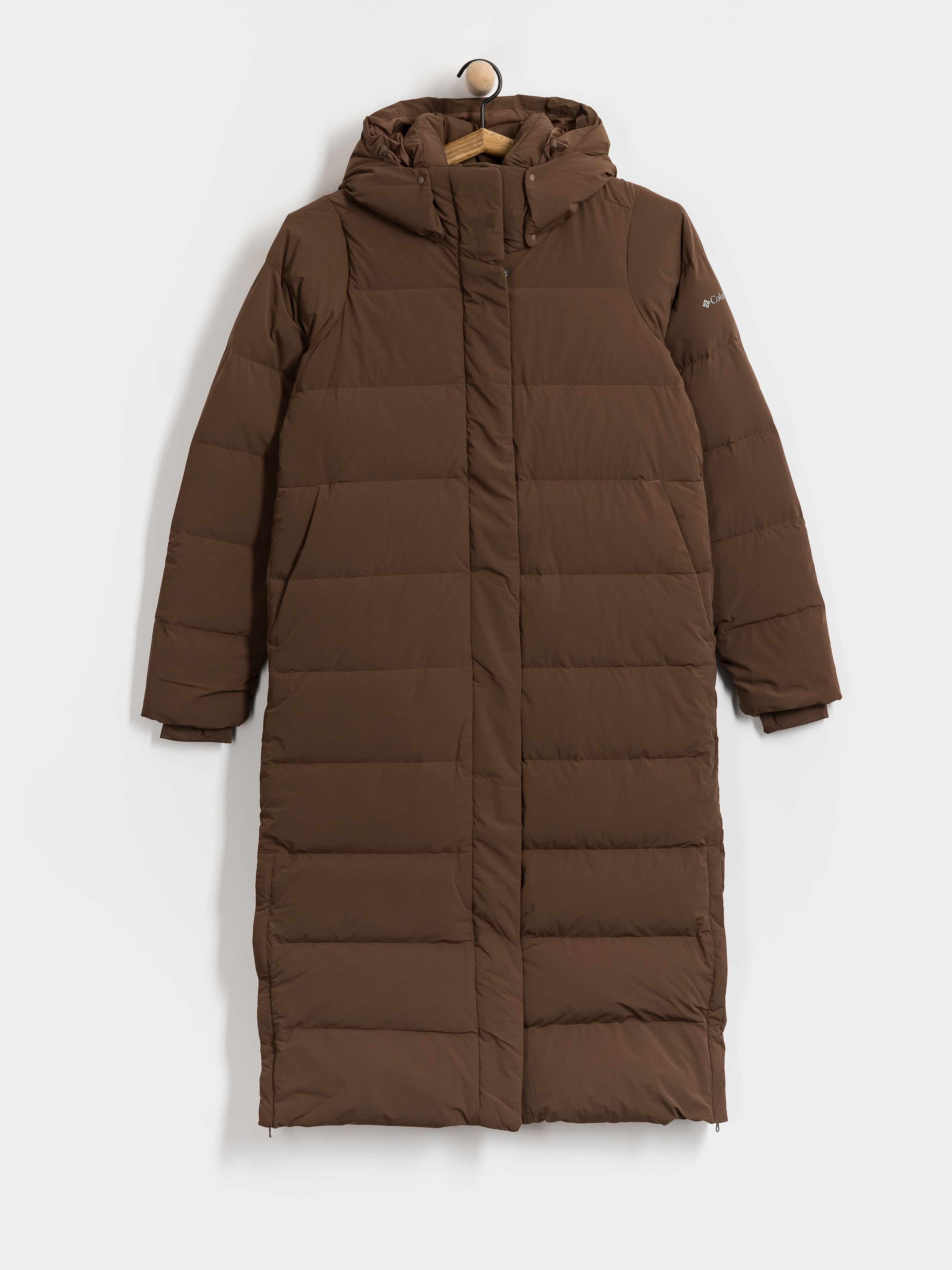 Geacă Columbia Amaze Puff Long Hooded Wmn (tobacco)