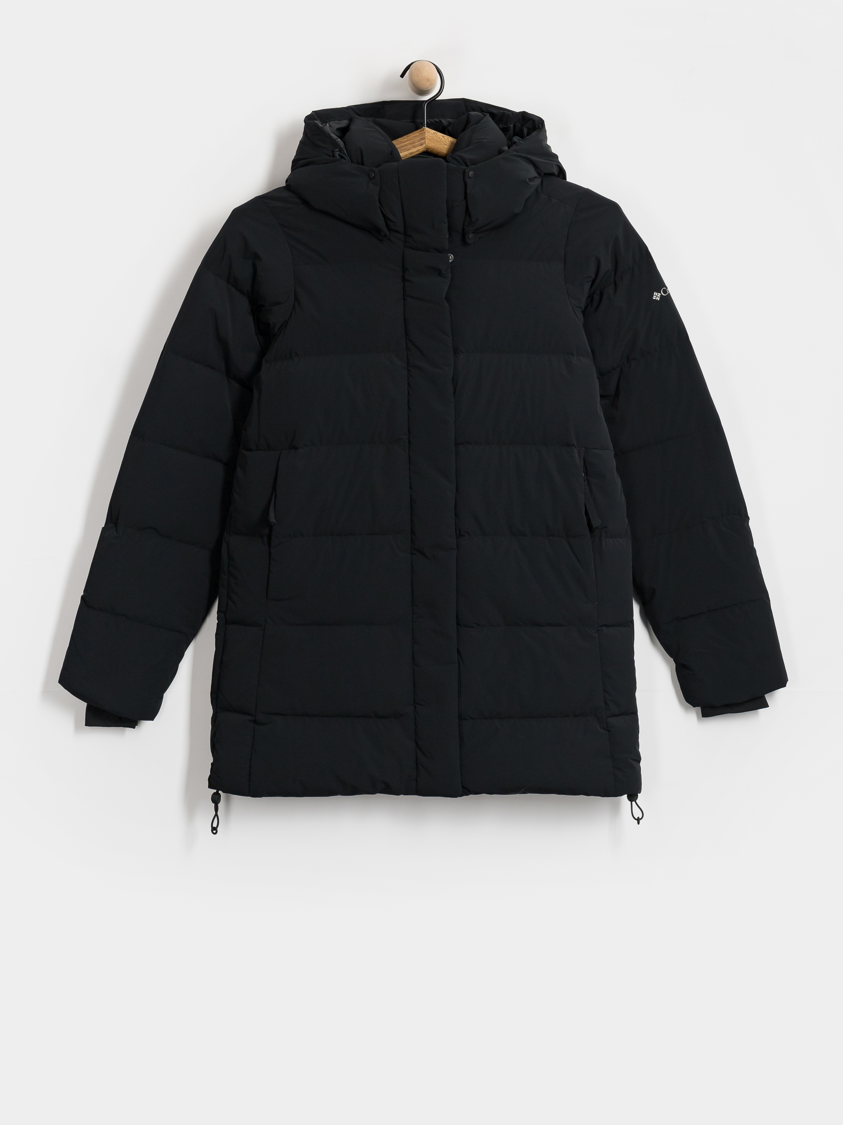 Geacu0103 Columbia Amaze Puff Mid Hooded Wmn (black)