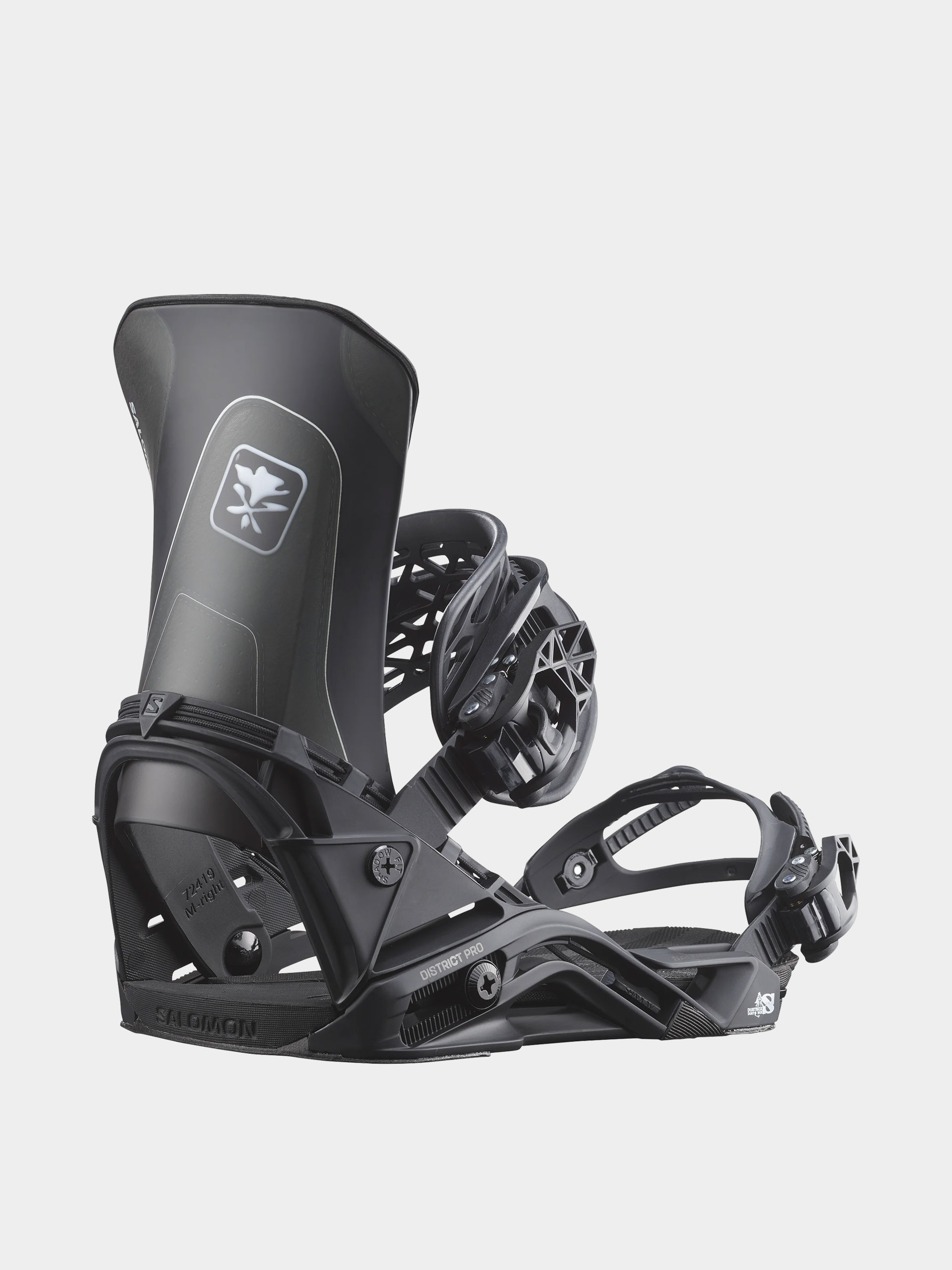 Legături pentru snowboard Salomon District Pro (black)