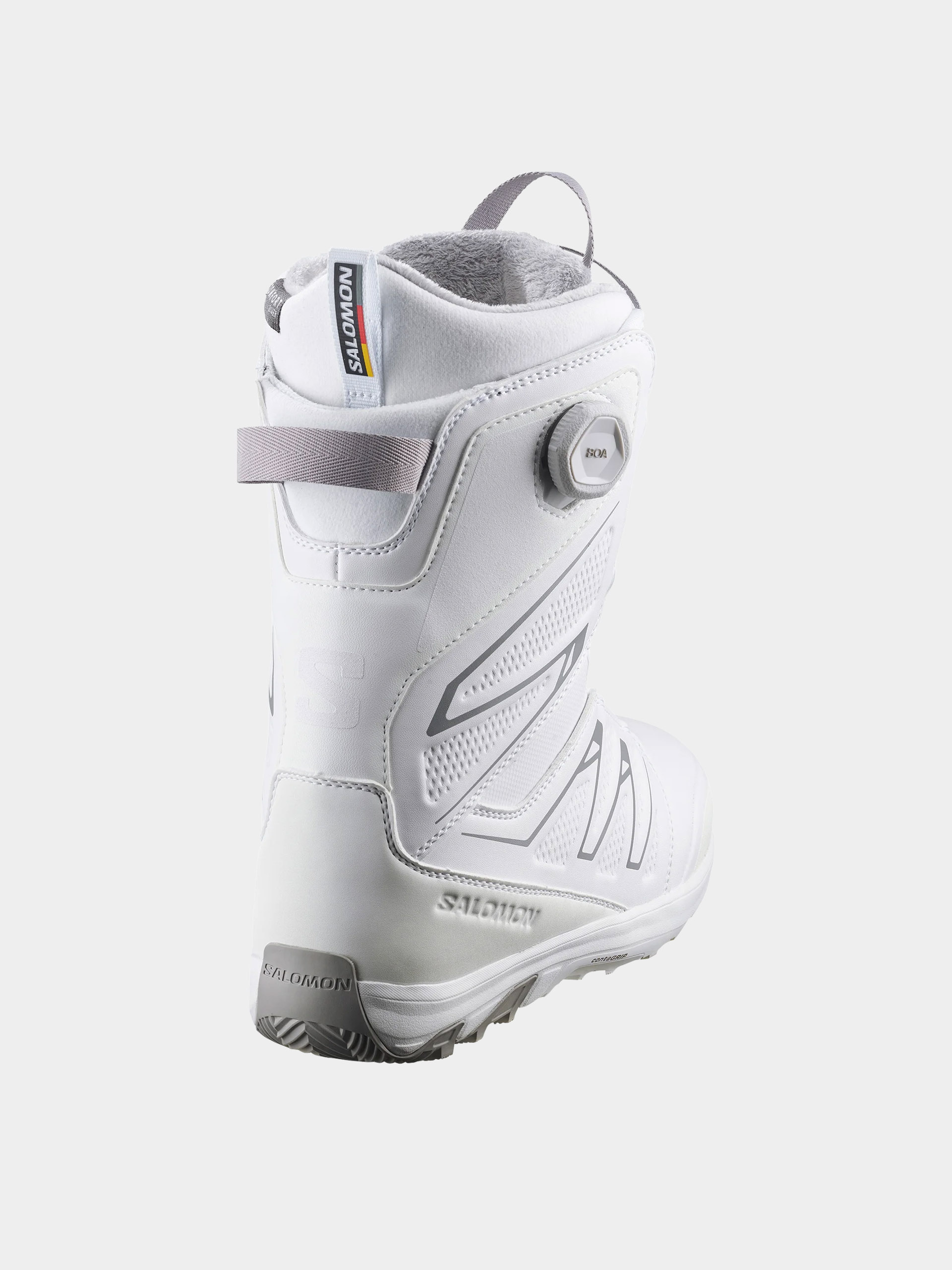 Pentru femei Încălțăminte pentru snowboard Salomon Ivy Boa Sj Boa (white/white)