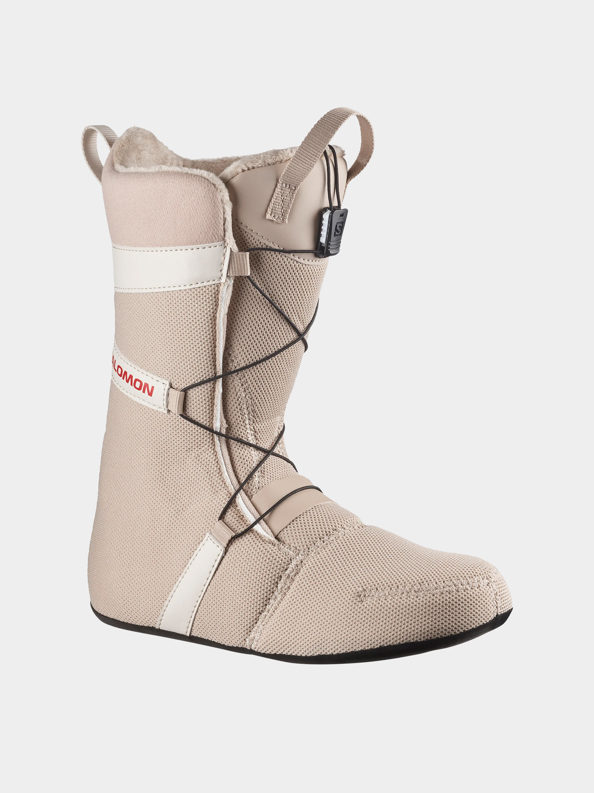 Pentru femei Încălțăminte pentru snowboard Salomon Ivy Boa Sj Boa (almond milk/white pepper)