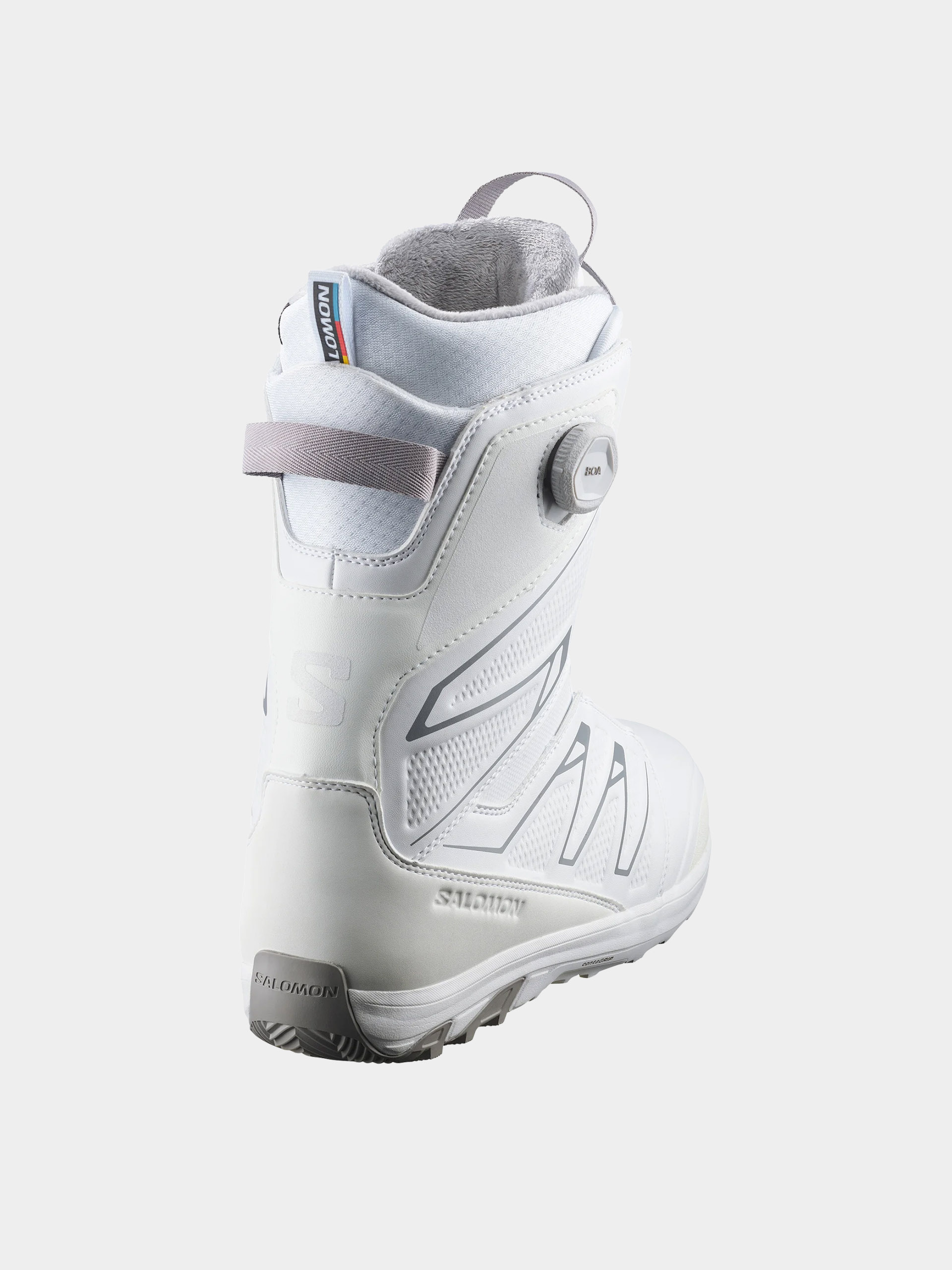 Pentru bărbați Încălțăminte pentru snowboard Salomon Launch Boa Sj (white/white)