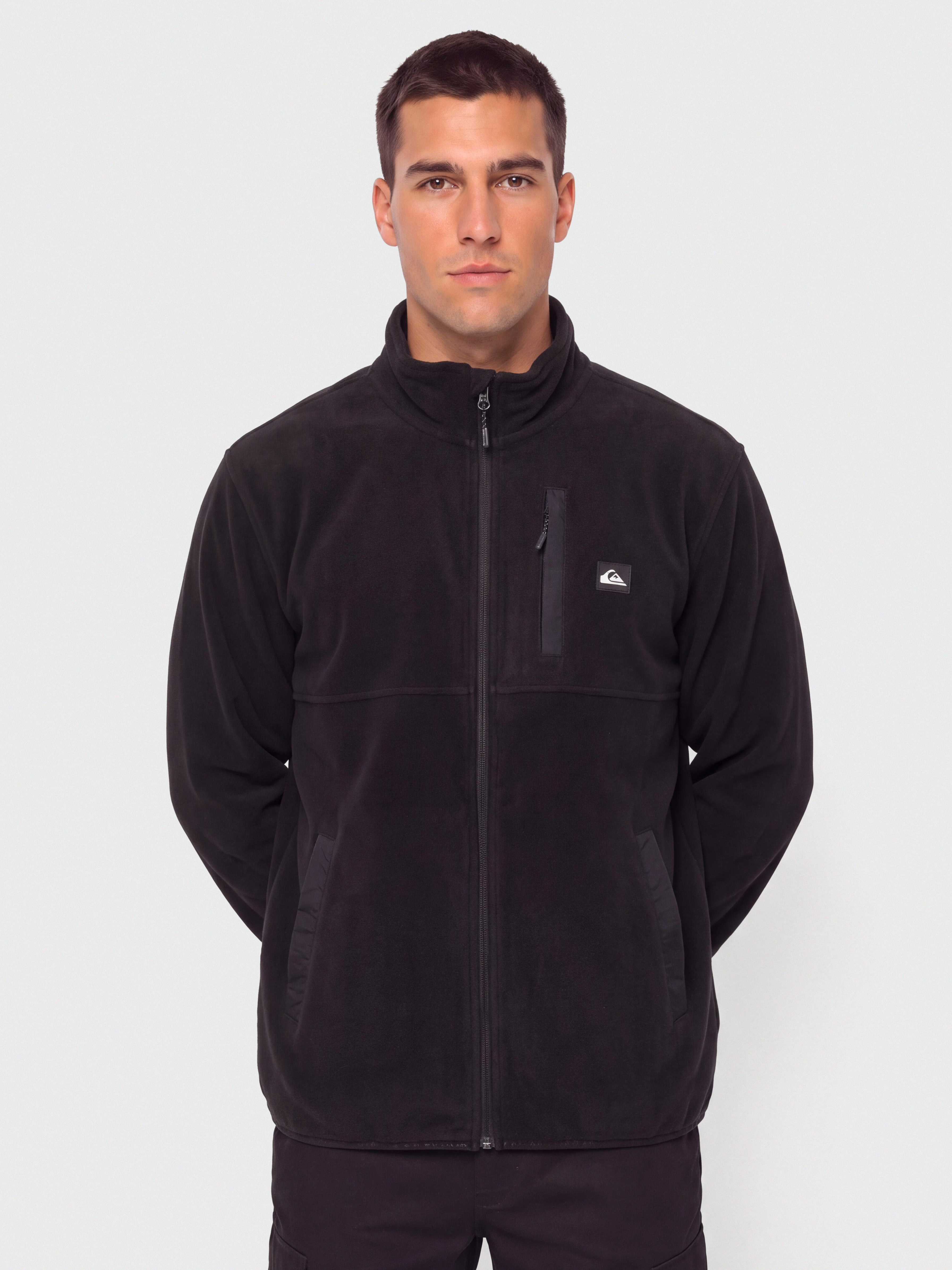 Hanorac din fleece Quiksilver No Destination Fz