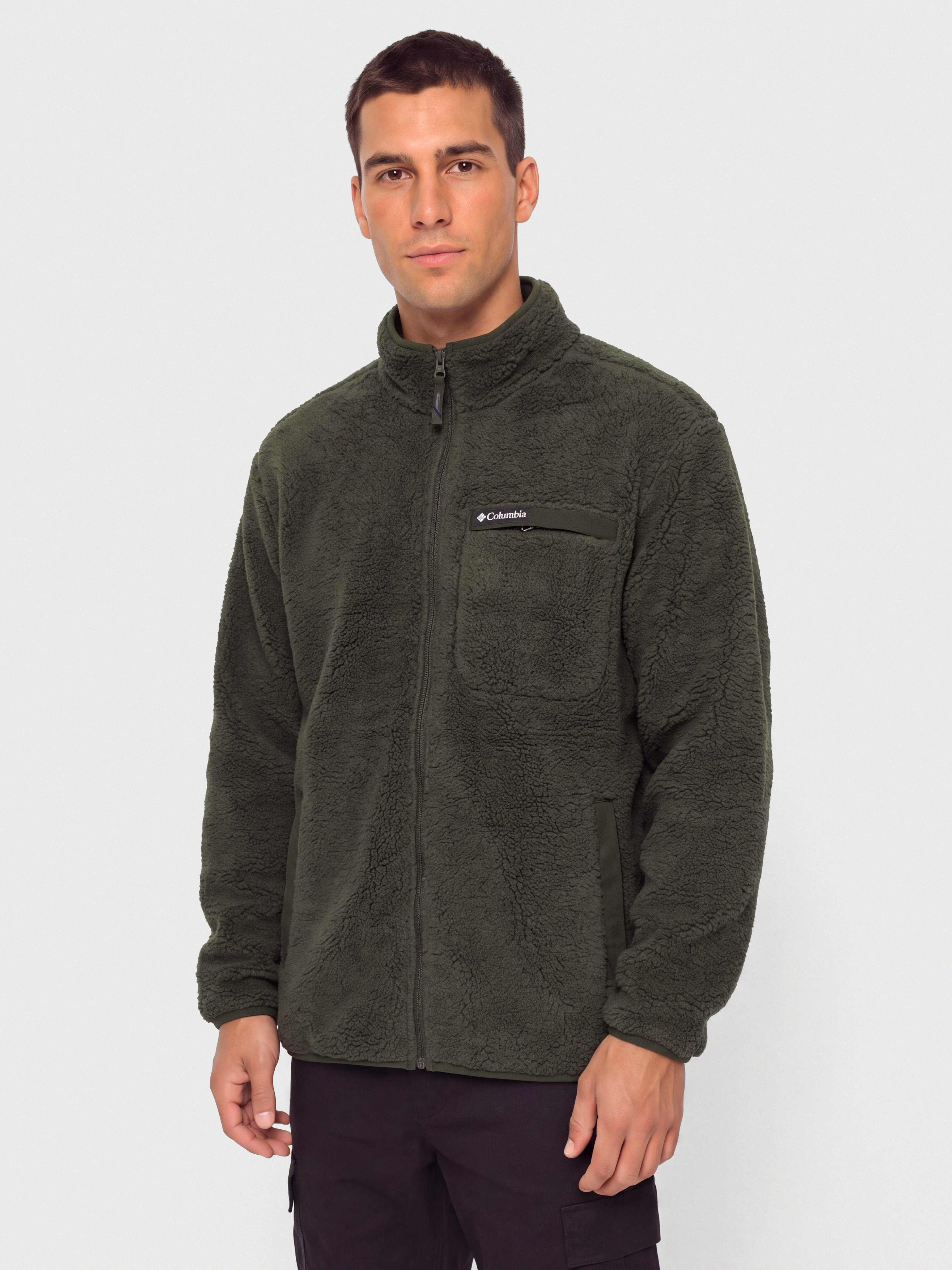 Hanorac din fleece Columbia Rugged Ridge High Pile Full Zip