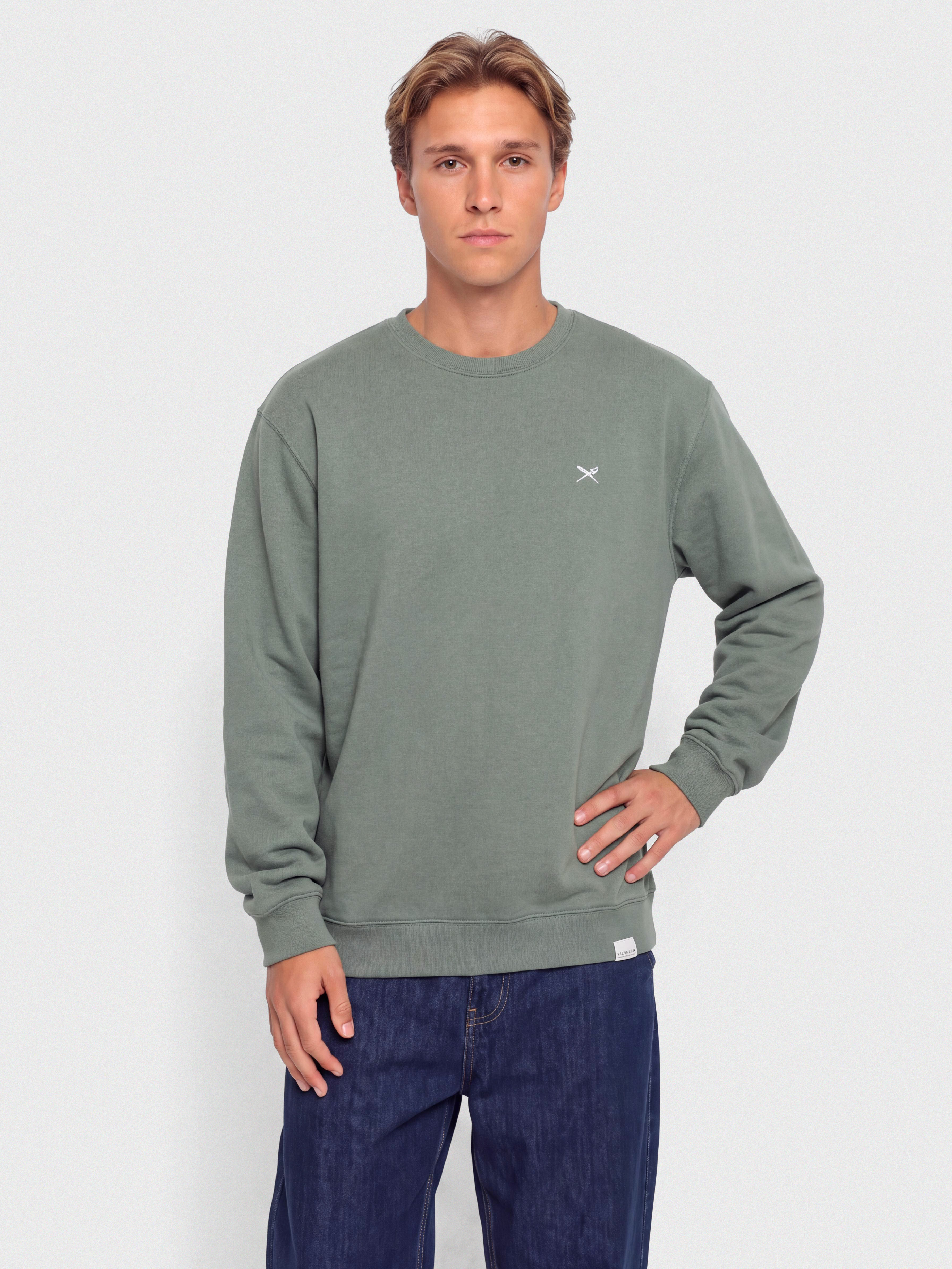Hanorac Iriedaily Mini Flag 2 (jungle green)