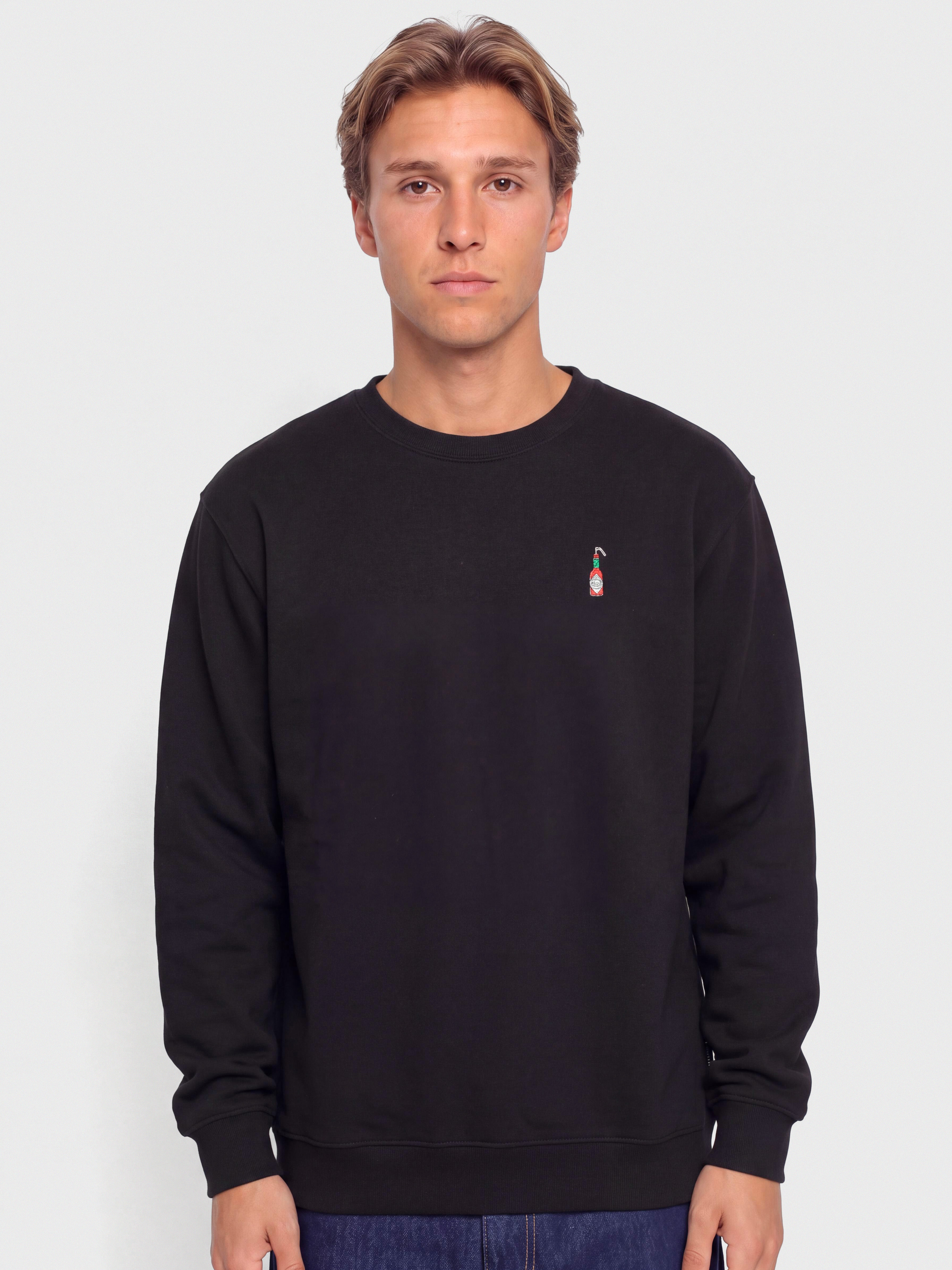Hanorac Iriedaily Hot Hot Sauce Crewneck (black)