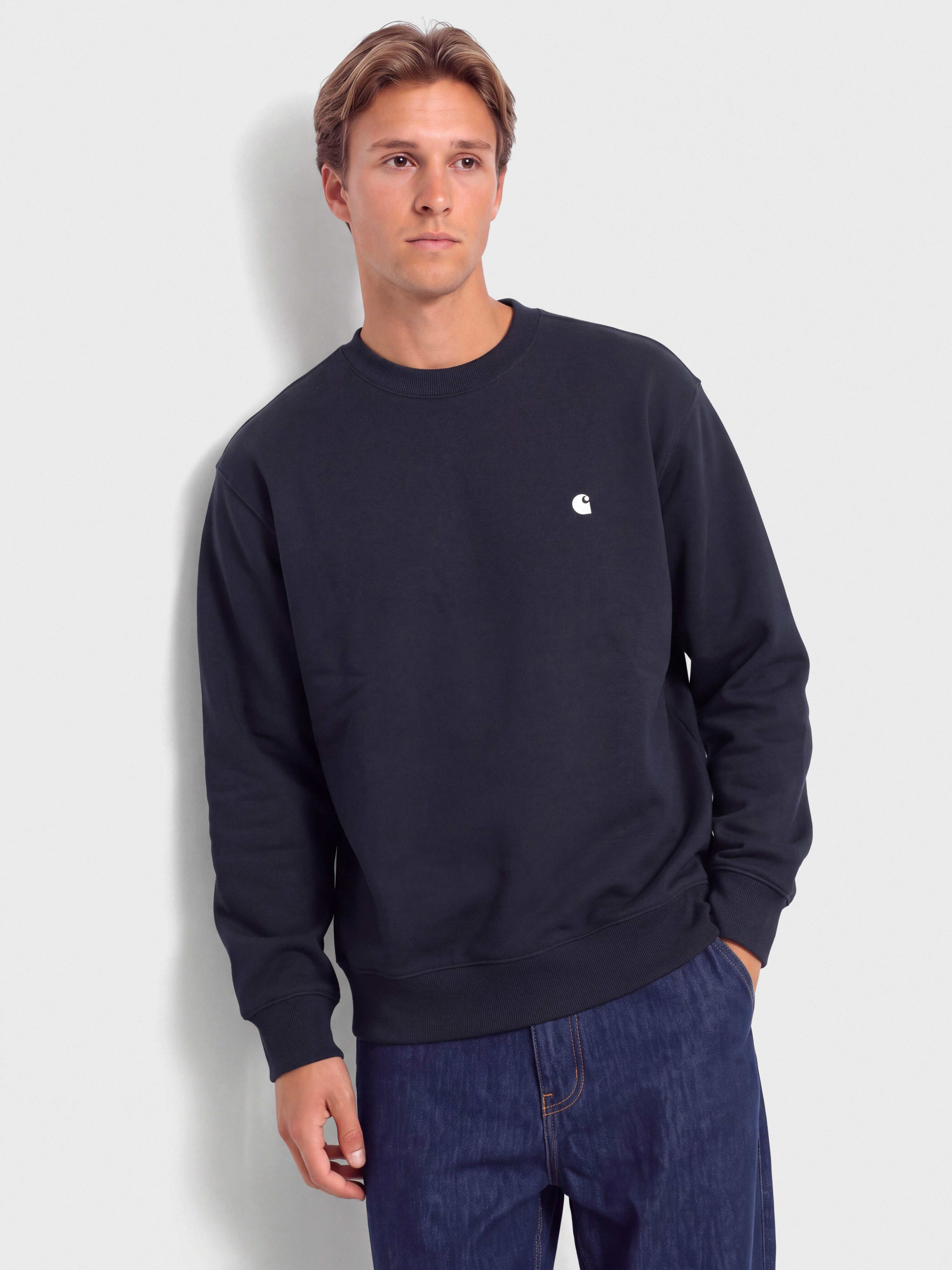 Hanorac Carhartt WIP Mack (dark navy/wax)