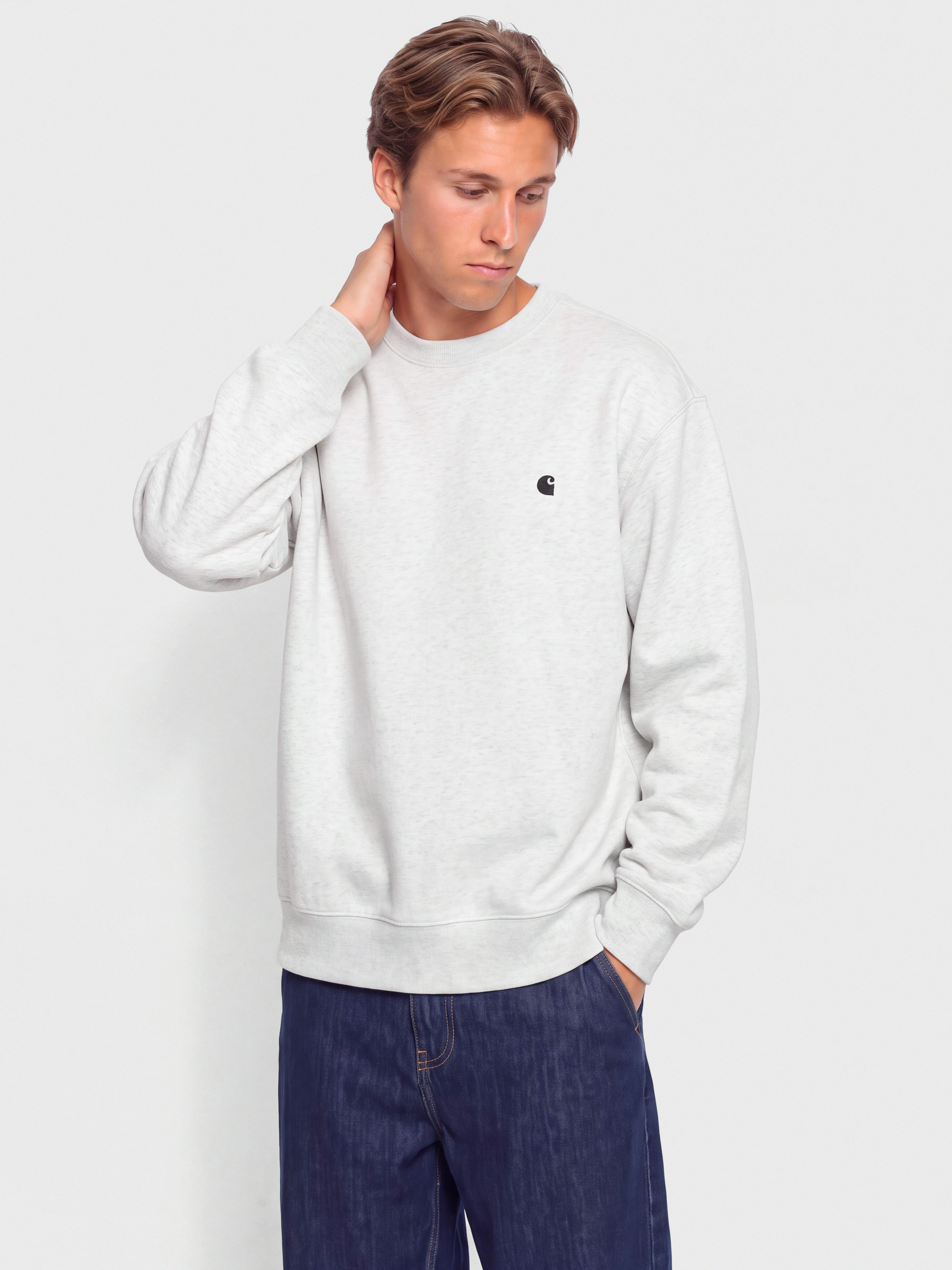 Hanorac Carhartt WIP Mack (ash heather/black)