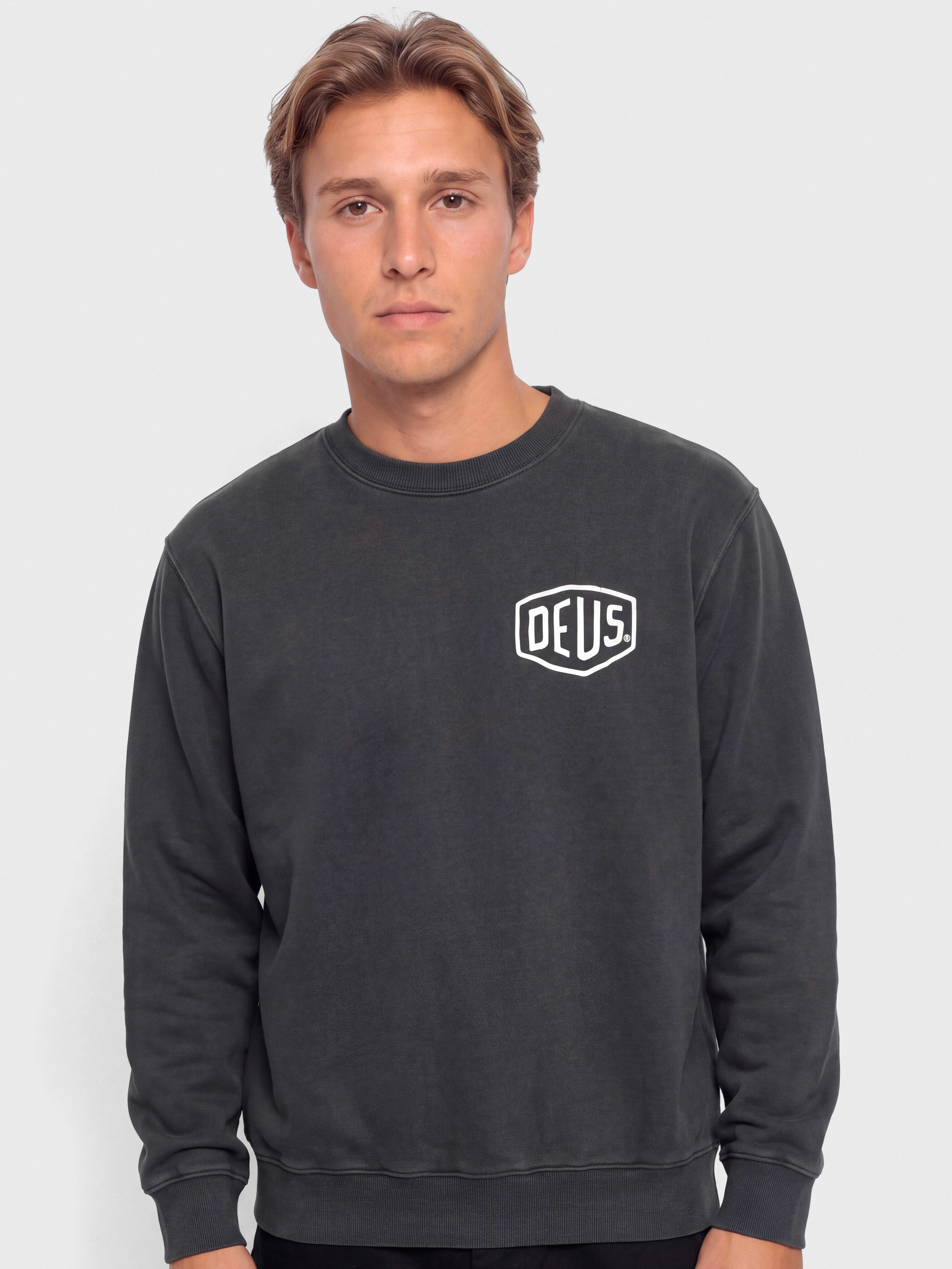 Hanorac Deus Ex Machina Shield Gd Crew (black)