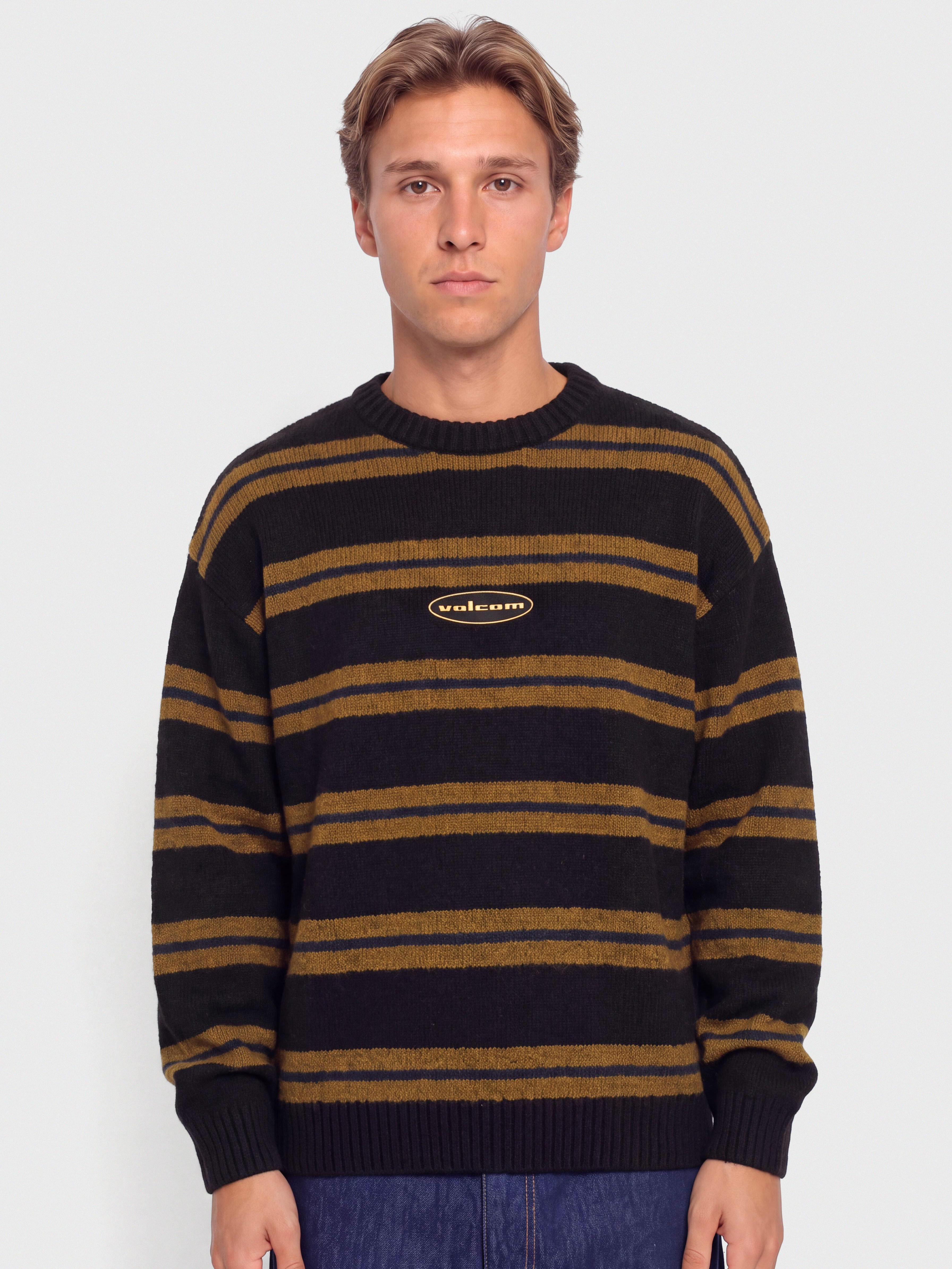 Hanorac Volcom Striperstand Sweater (black)