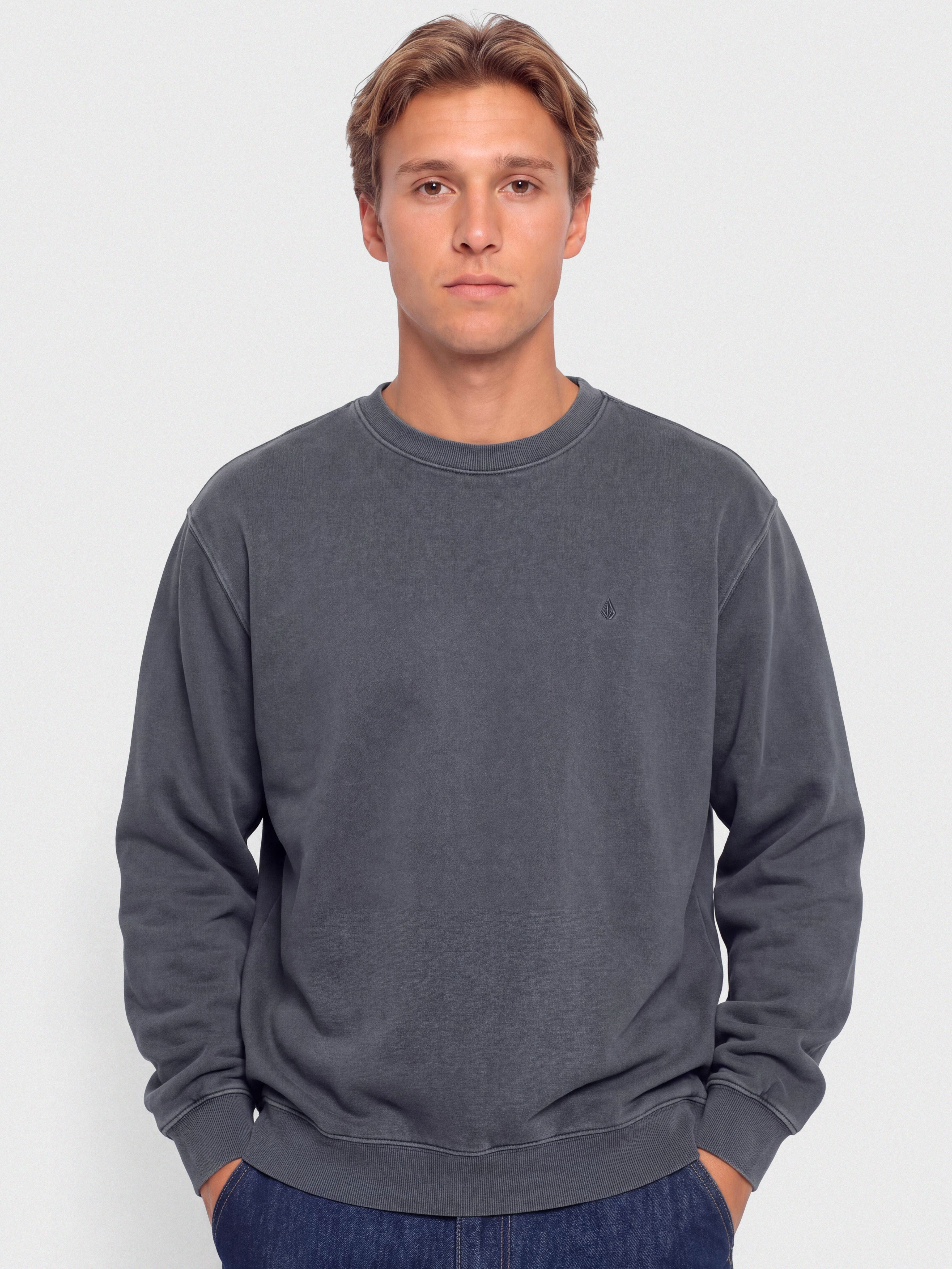 Hanorac Volcom Single Stone Pw Crew (storm blue)