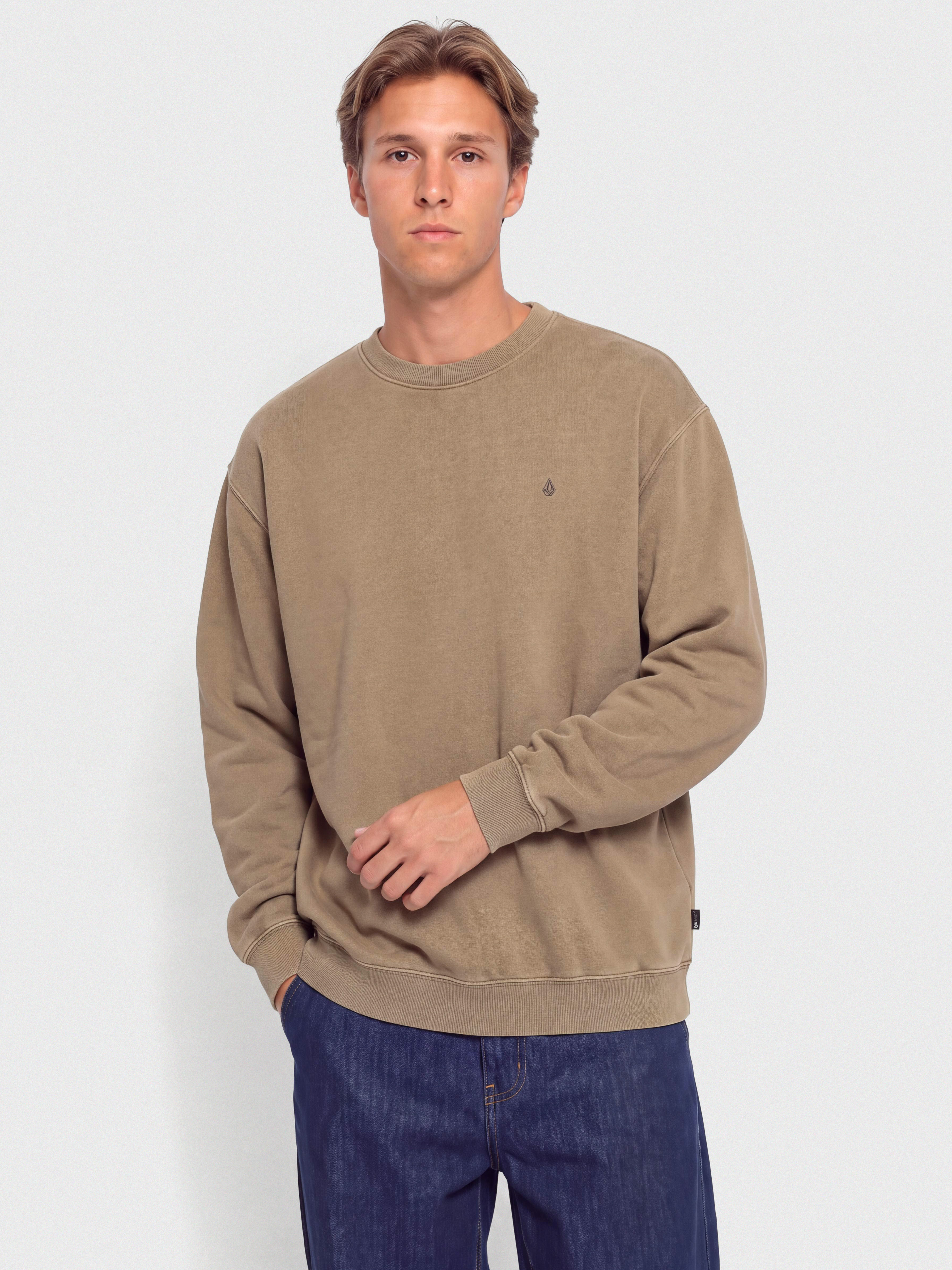 Hanorac Volcom Single Stone Pw Crew (earth)