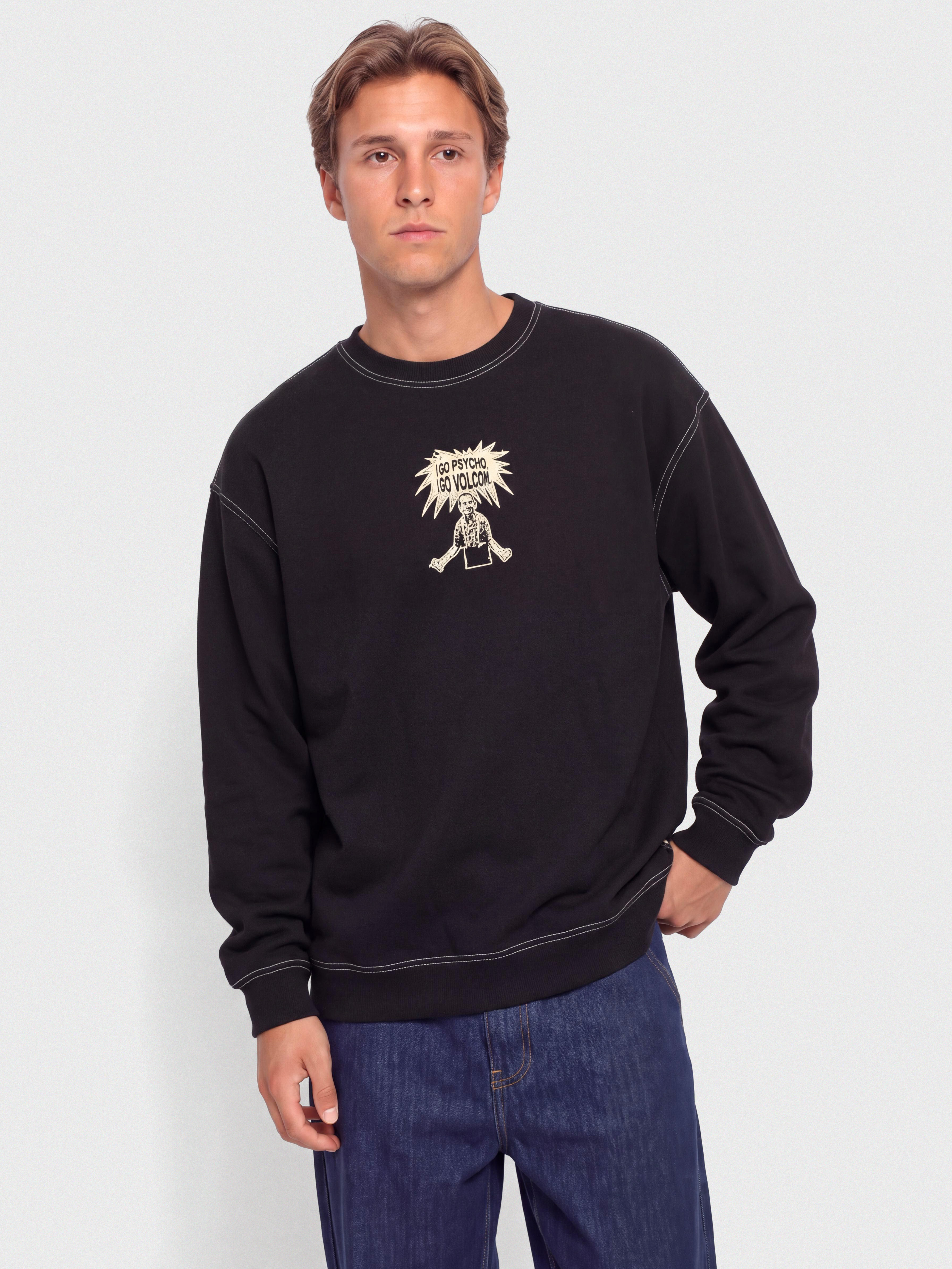 Hanorac Volcom I Go Psycho (black)