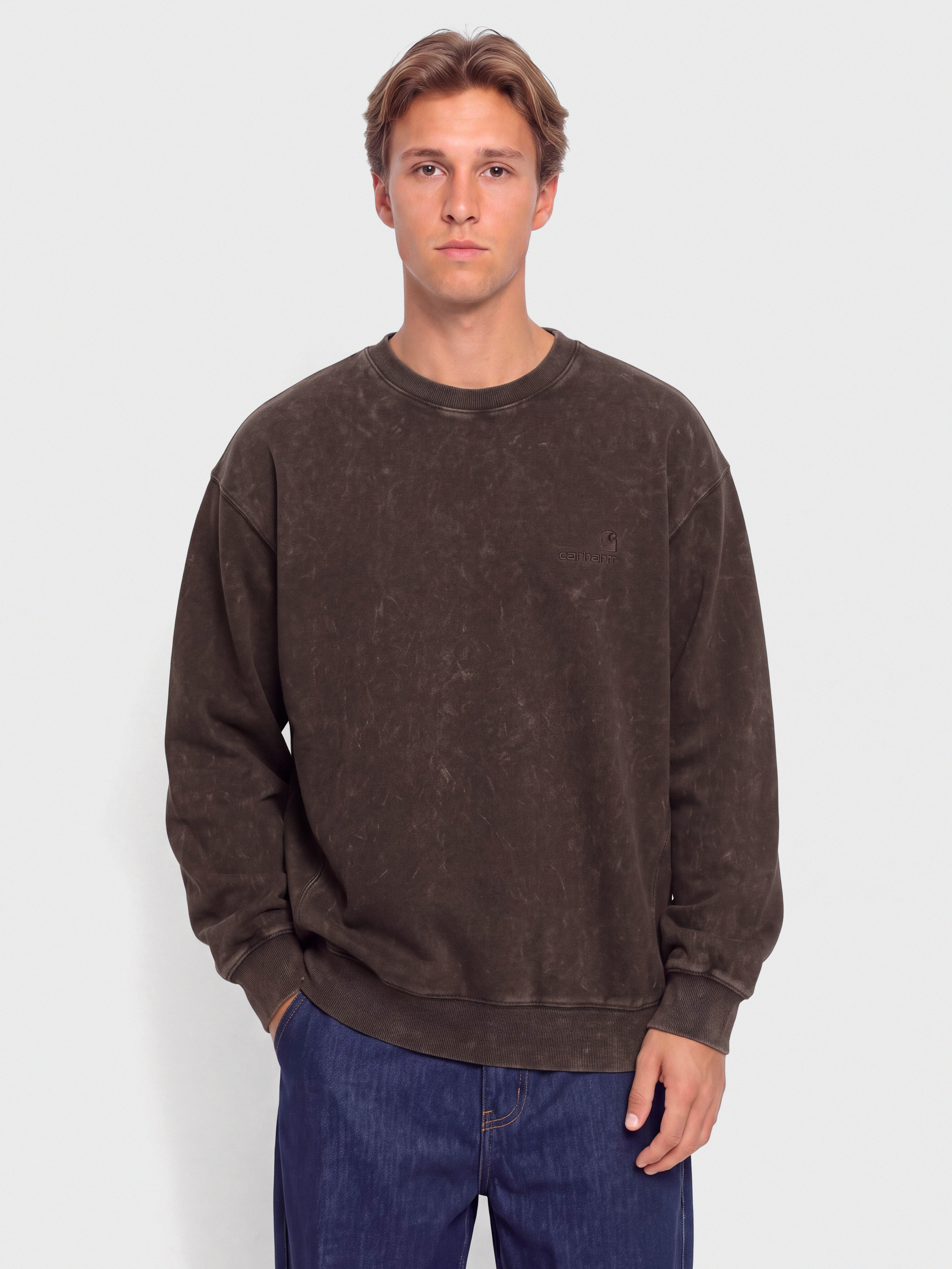 Hanorac Carhartt WIP Lambert (tobacco/moon wash)