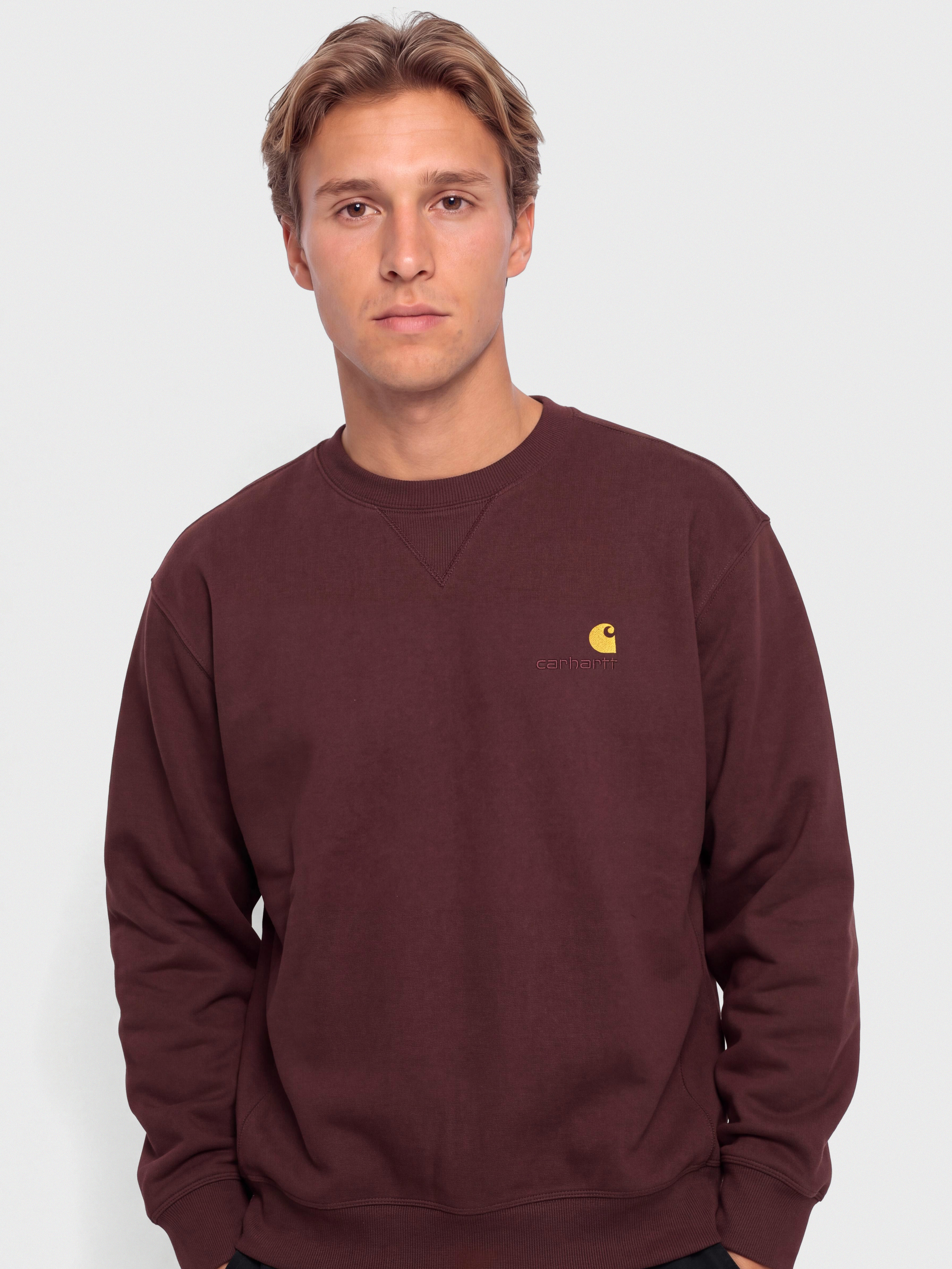 Hanorac Carhartt WIP American Script (amarone)
