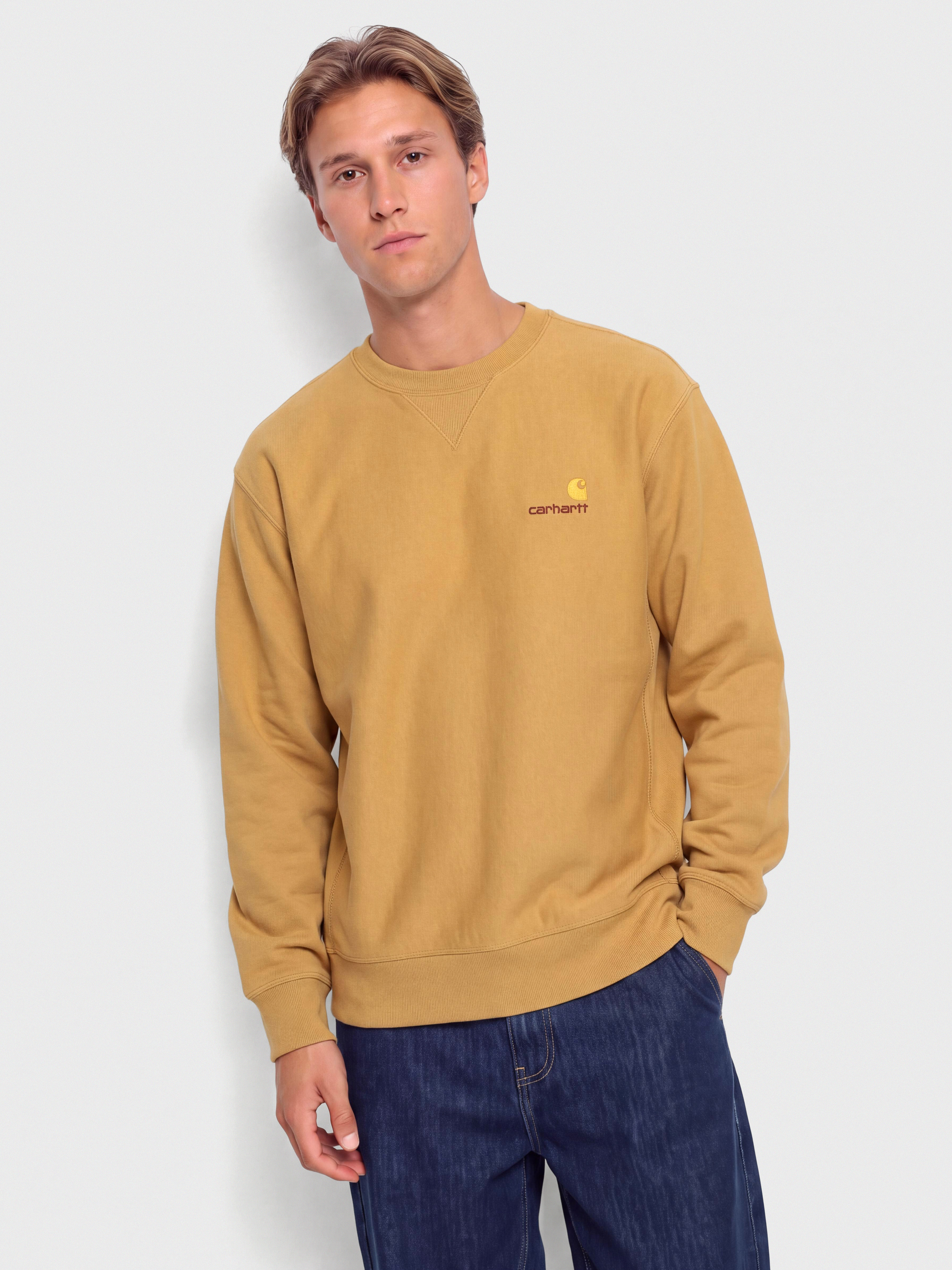 Hanorac Carhartt WIP American Script (wip dusty h)