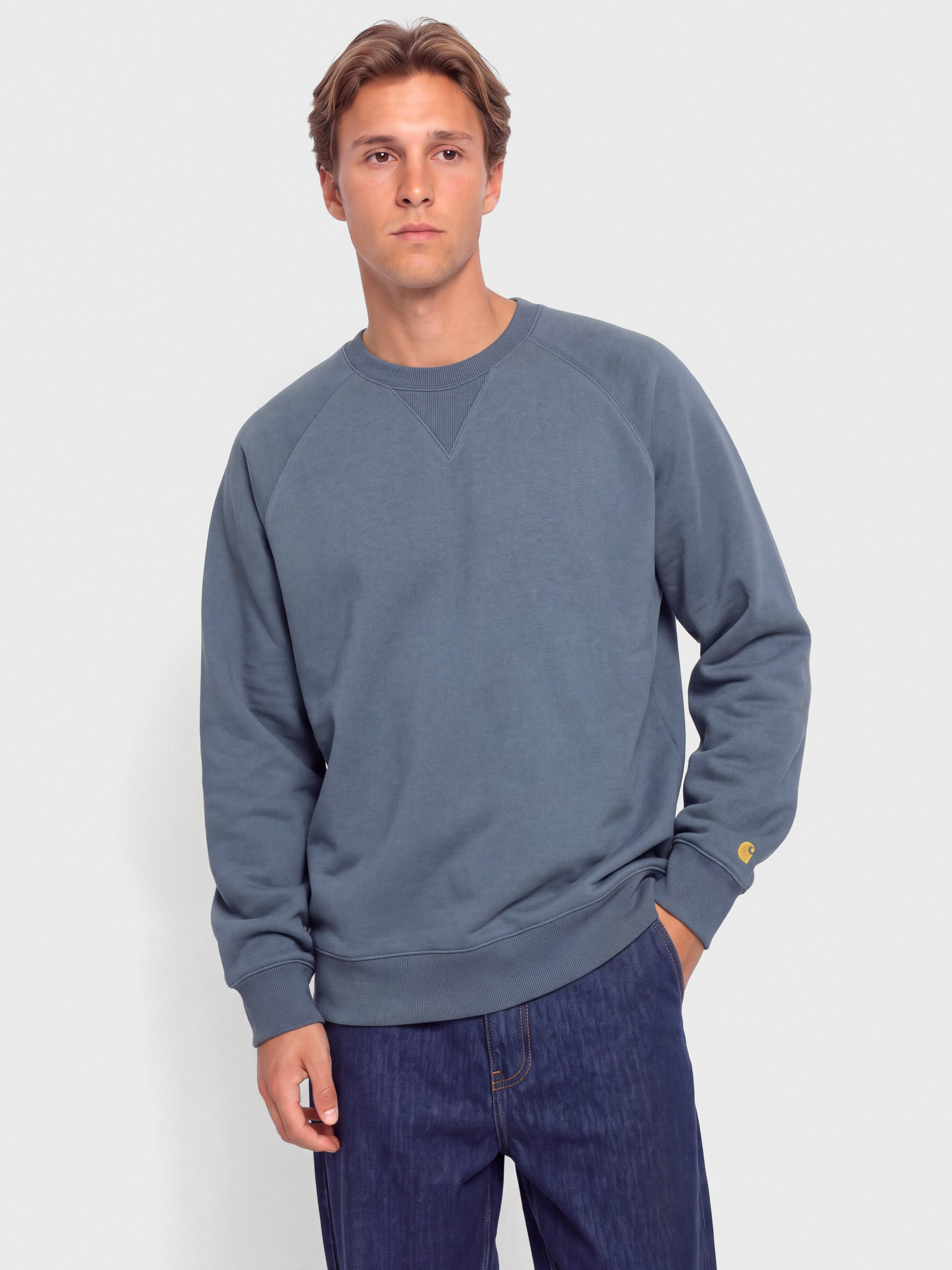 Hanorac Carhartt WIP Chase (icesheet/gold)