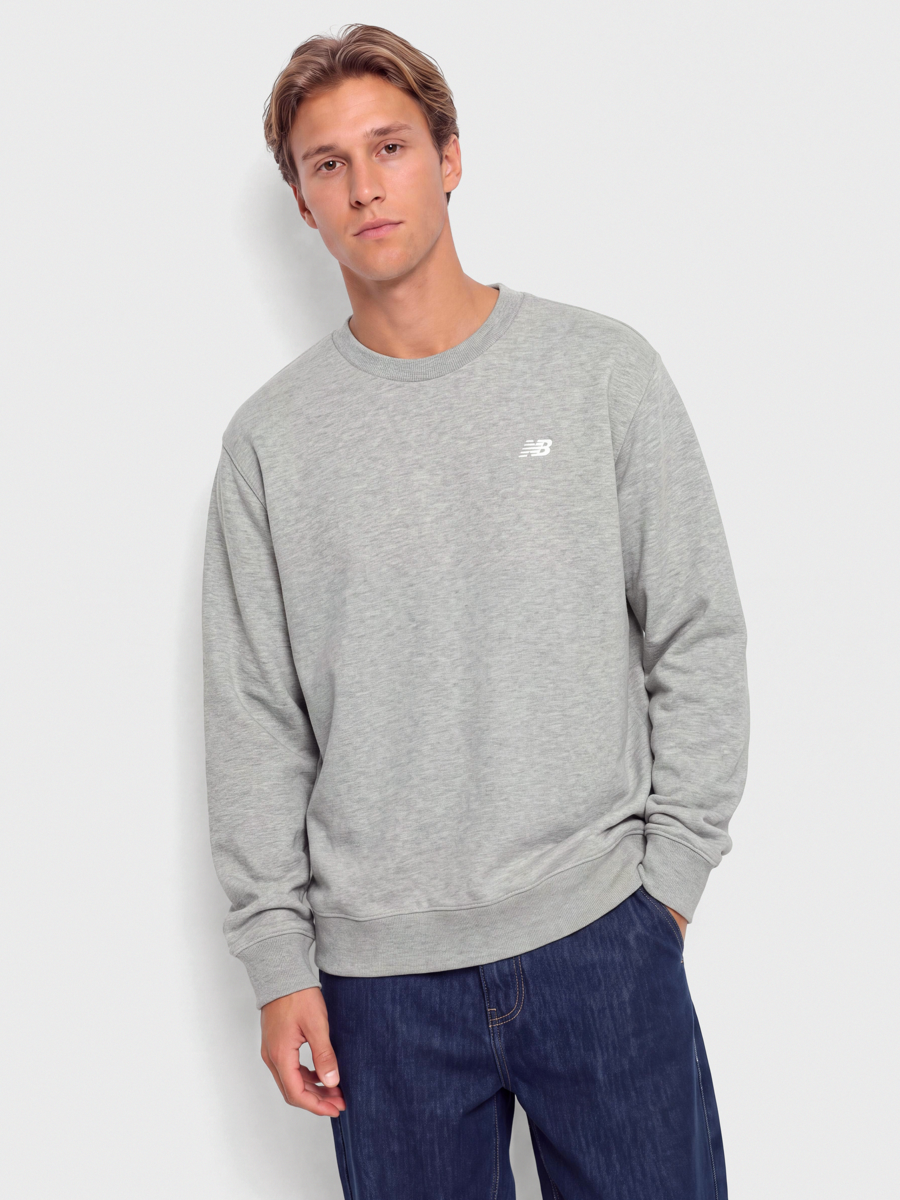 Hanorac New Balance Sport Essentials Fleece (athletic grey)