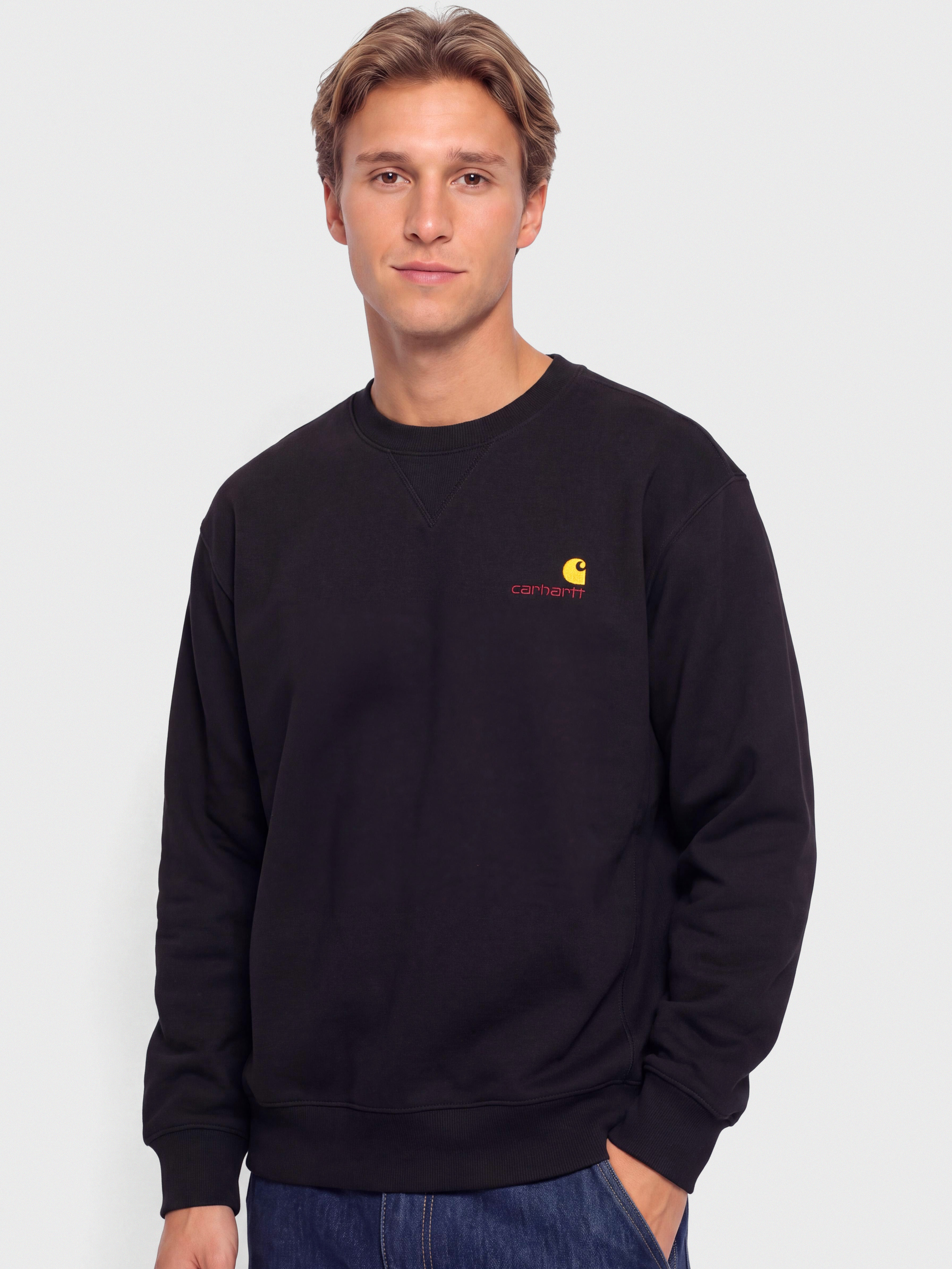 Hanorac Carhartt WIP American Script (black)