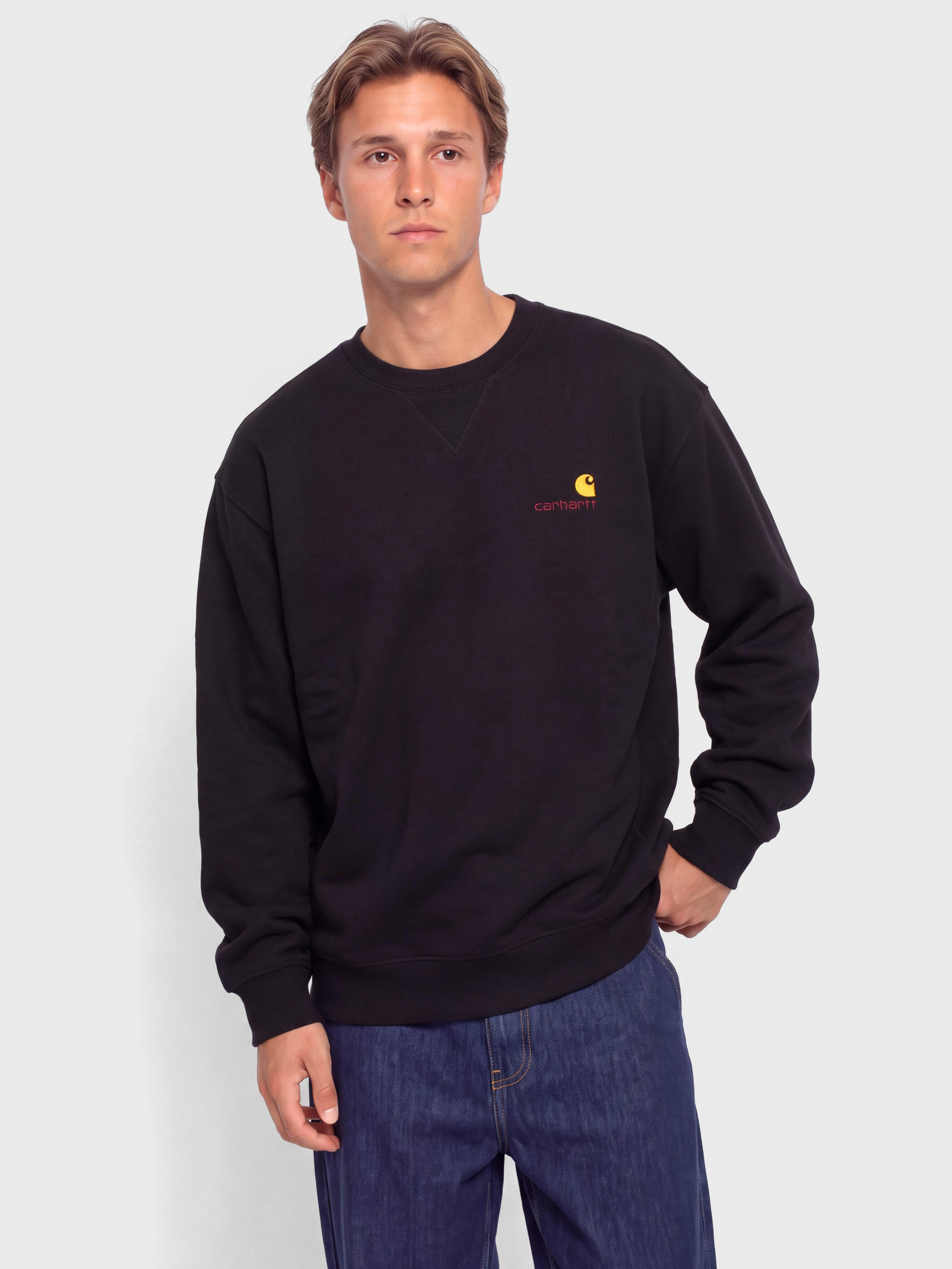 Hanorac Carhartt WIP American Script (black)