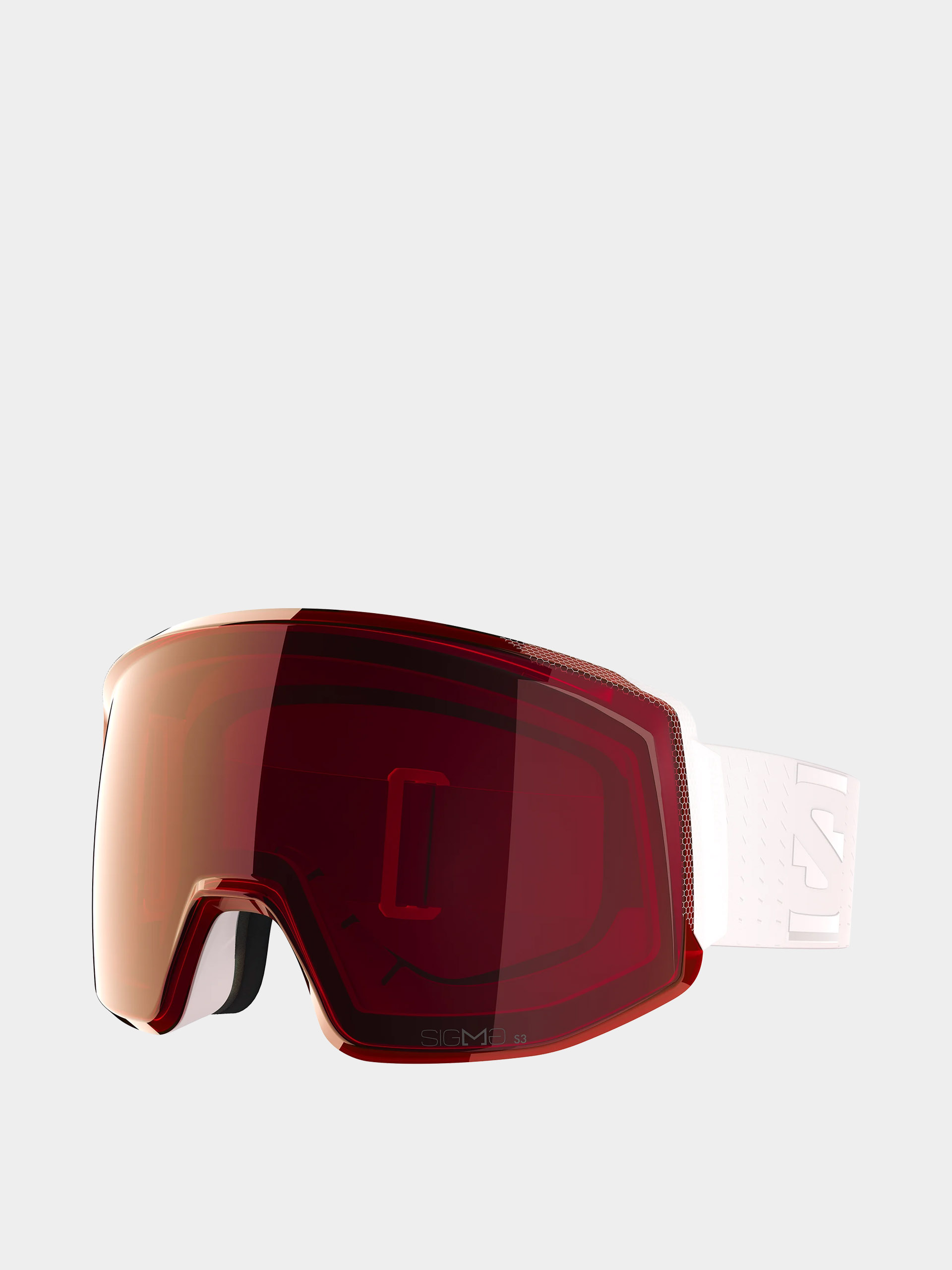 Ochelari pentru snowboard Salomon Skarn Prime Sigma + Lens (white)
