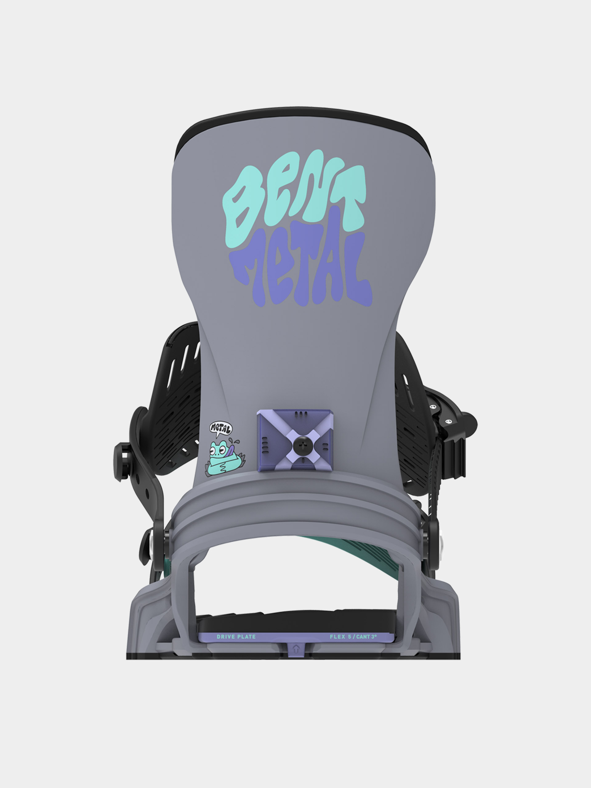 Pentru femei Legături pentru snowboard Bent Metal Stylist (grey)