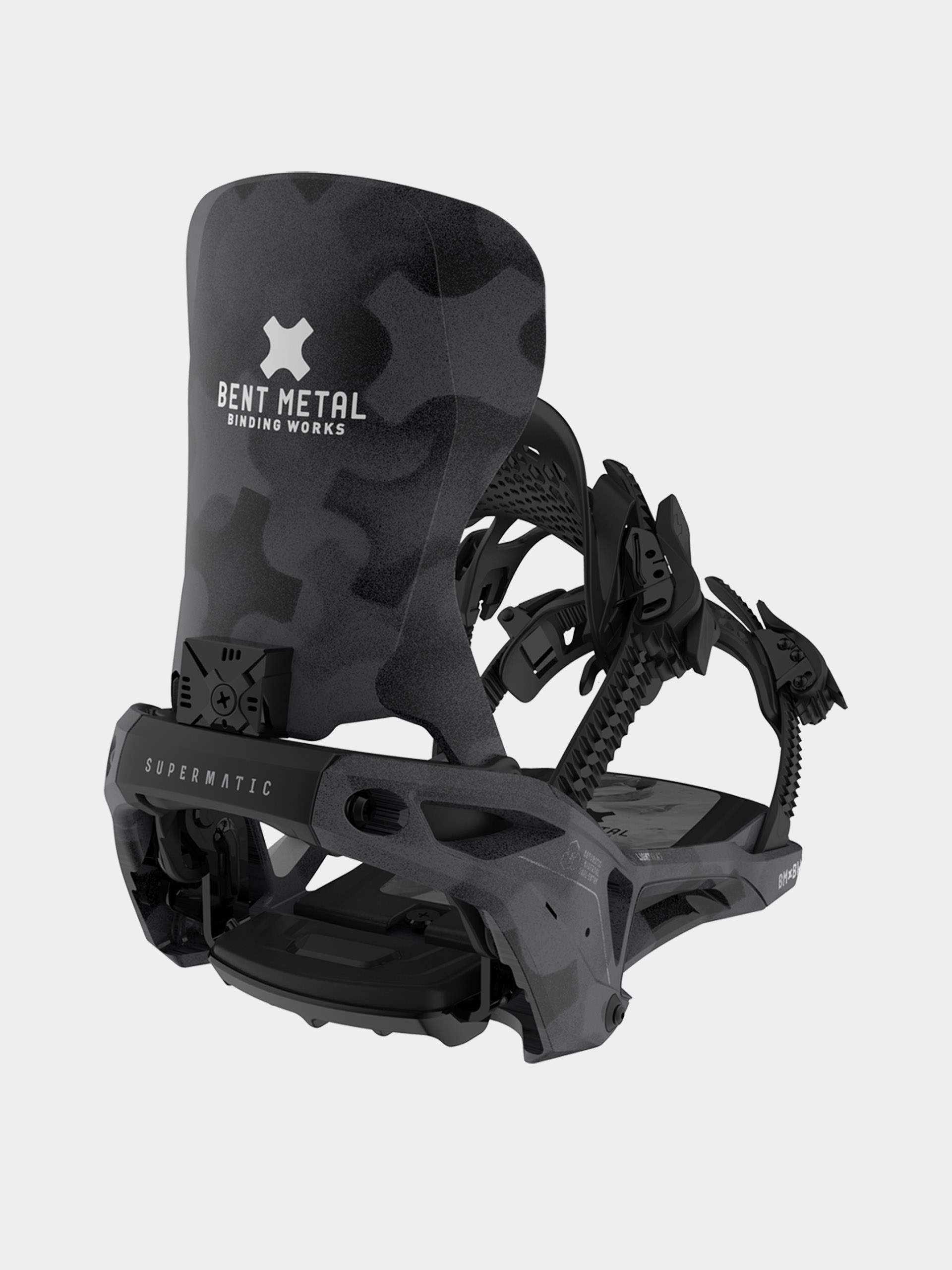 Legături pentru snowboard Bent Metal Lightning Supermatic (black)