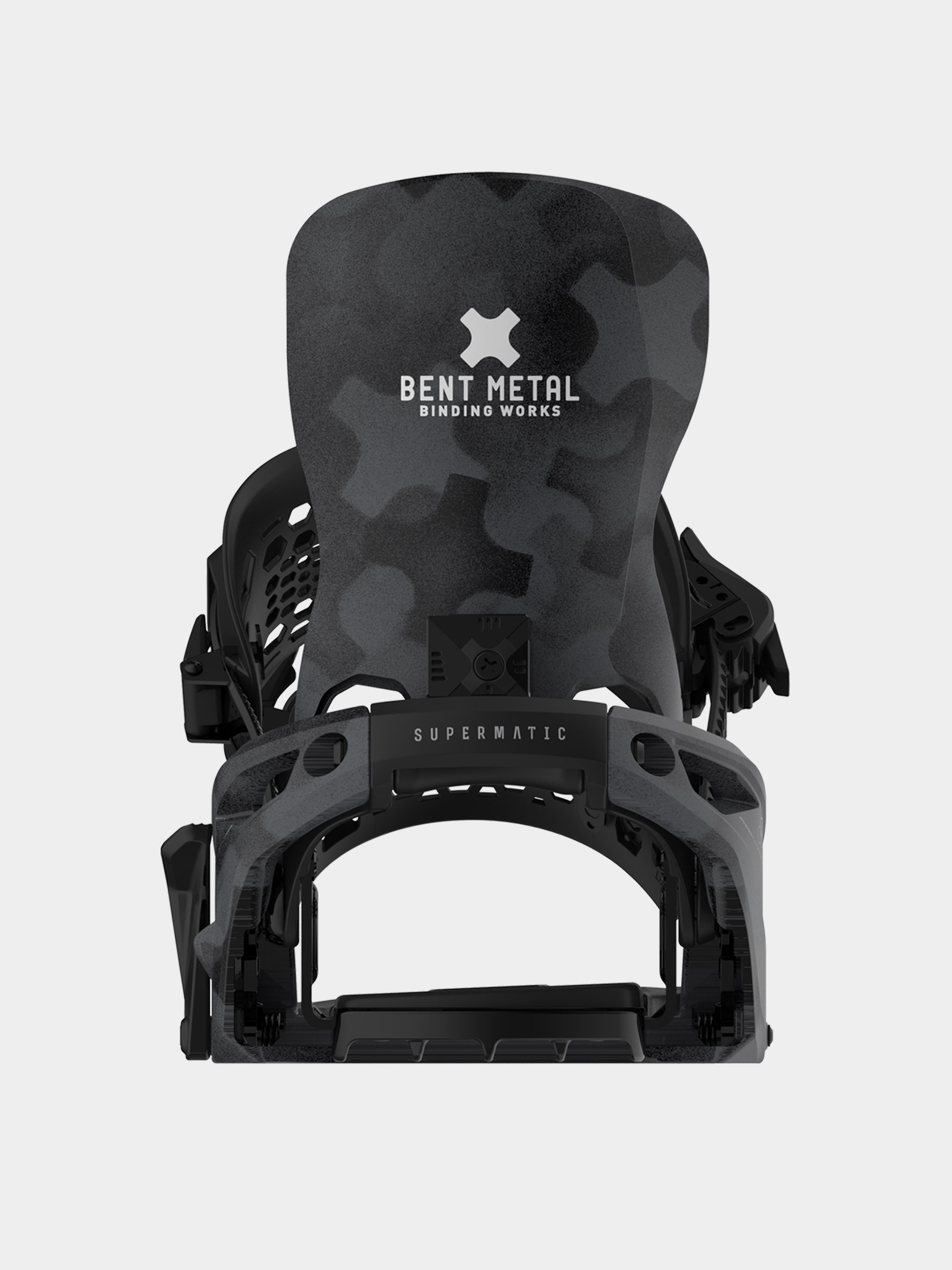 Pentru bărbați Legături pentru snowboard Bent Metal Lightning Supermatic (black)