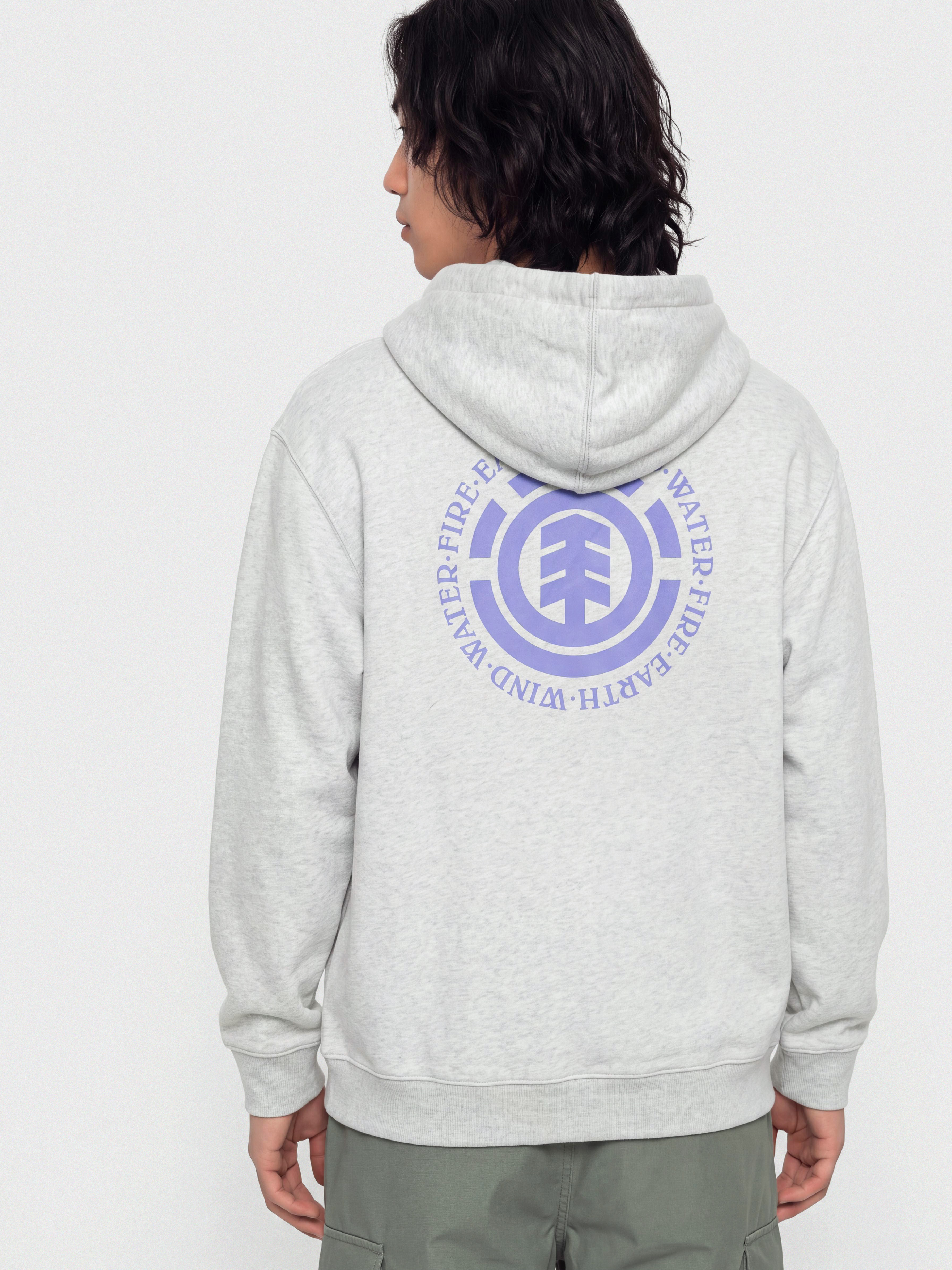 Hanorac cu glugu0103 Element Seal Bp HD (mid grey heather)