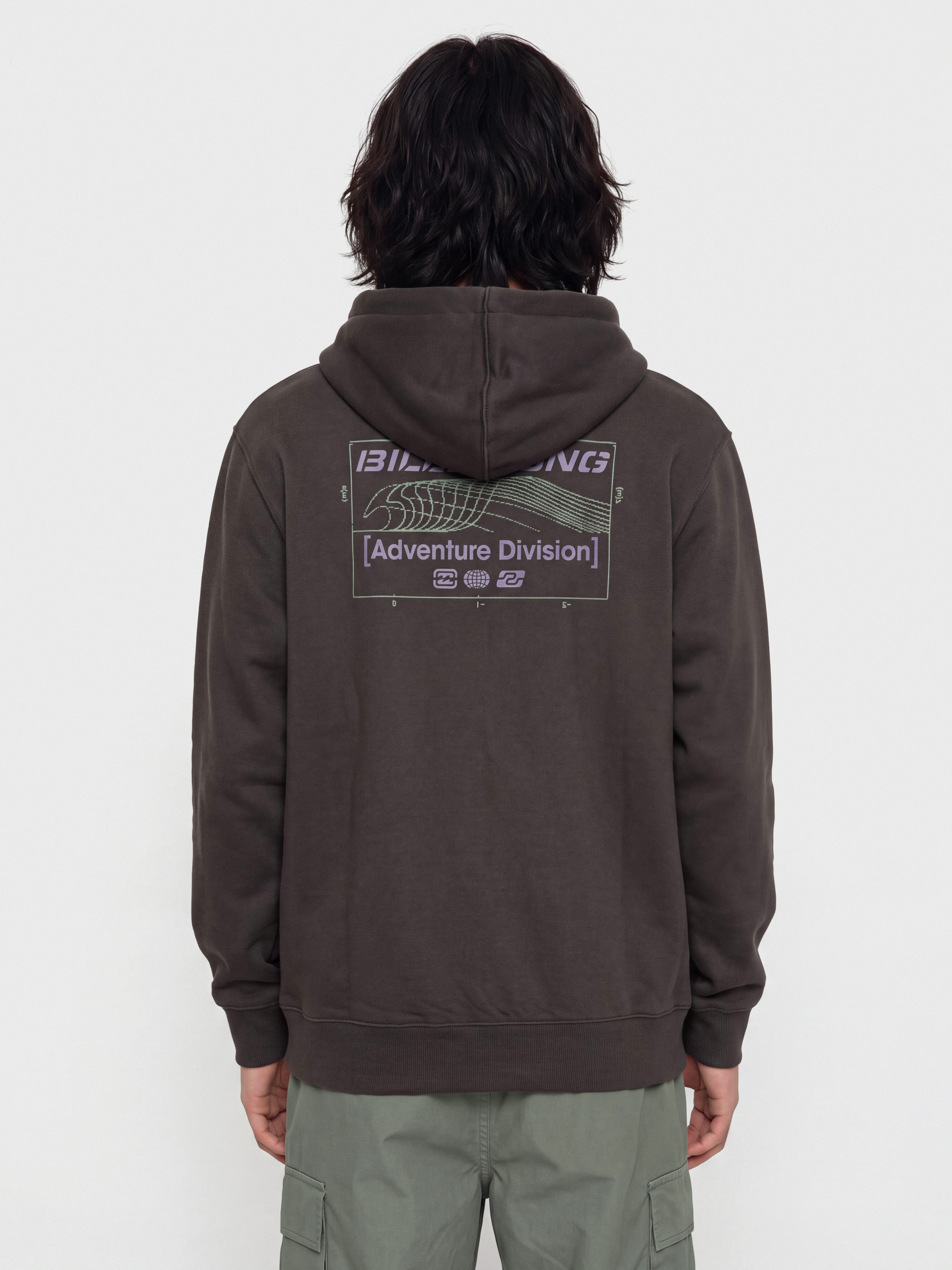 Hanorac cu glugu0103 Billabong Compass HD (washed black)