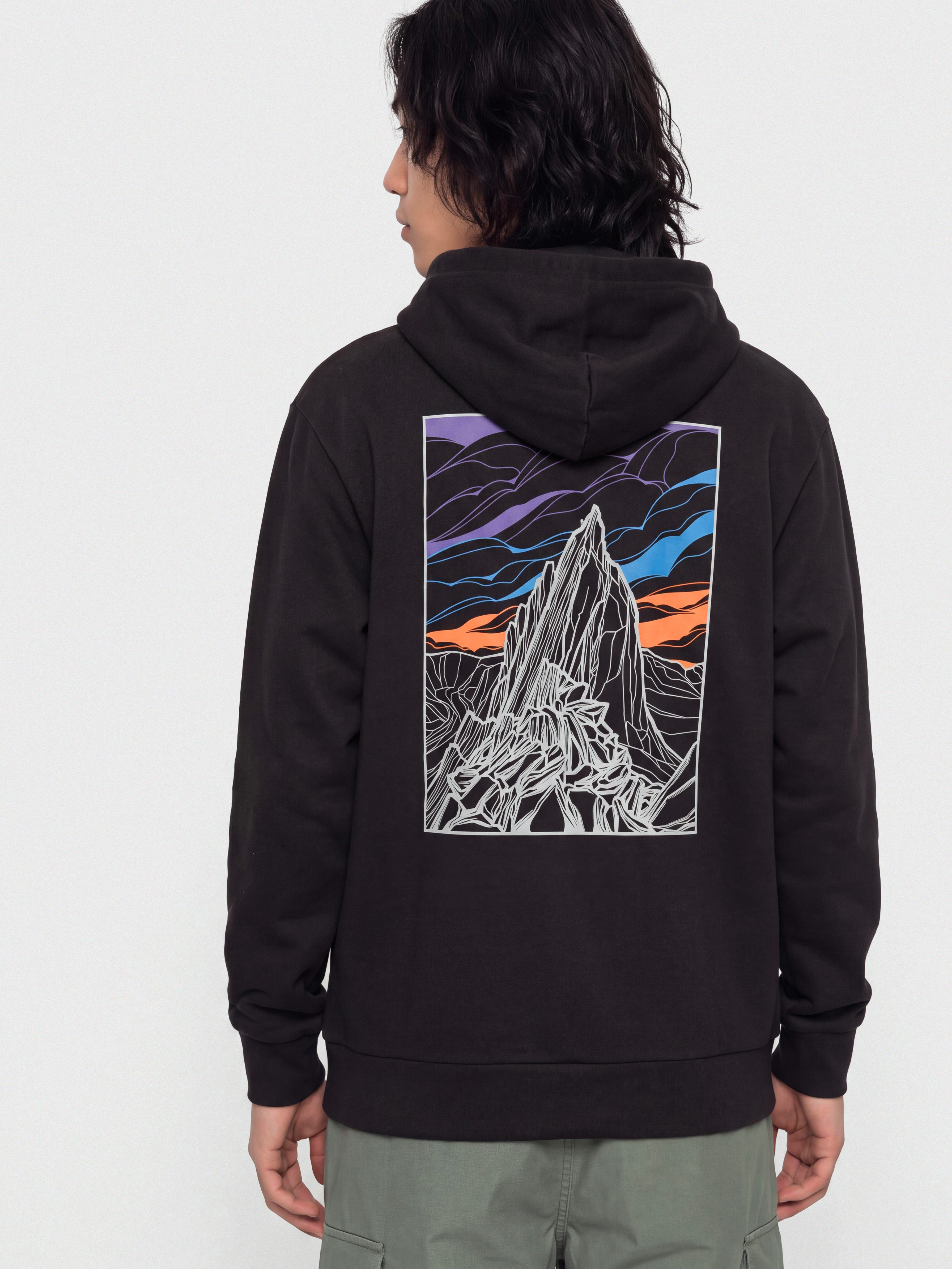 Hanorac cu glugă Patagonia Cloud Crag Daily HD
