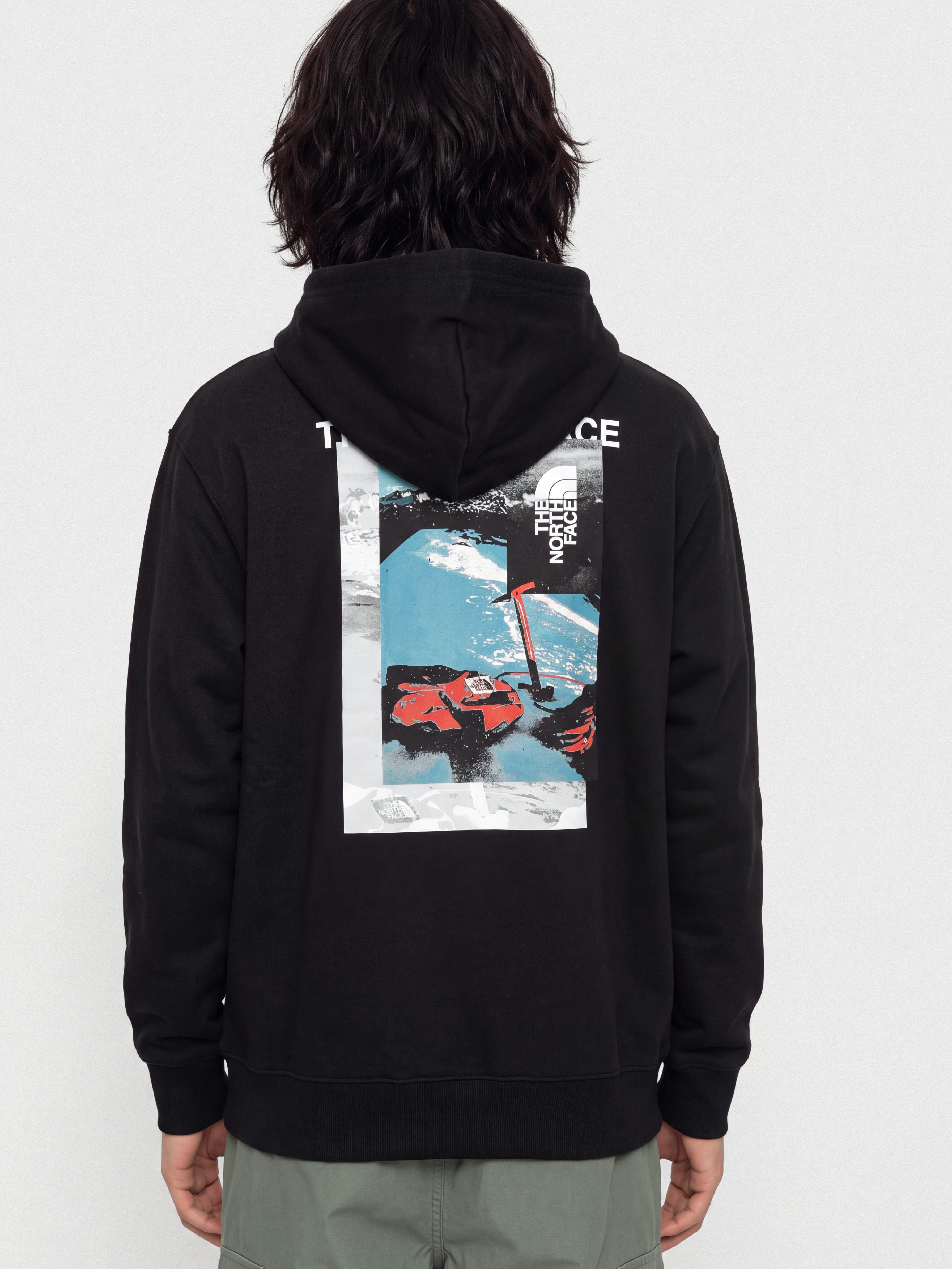 Hanorac cu glugă The North Face Apex 75 Collage Relaxed HD