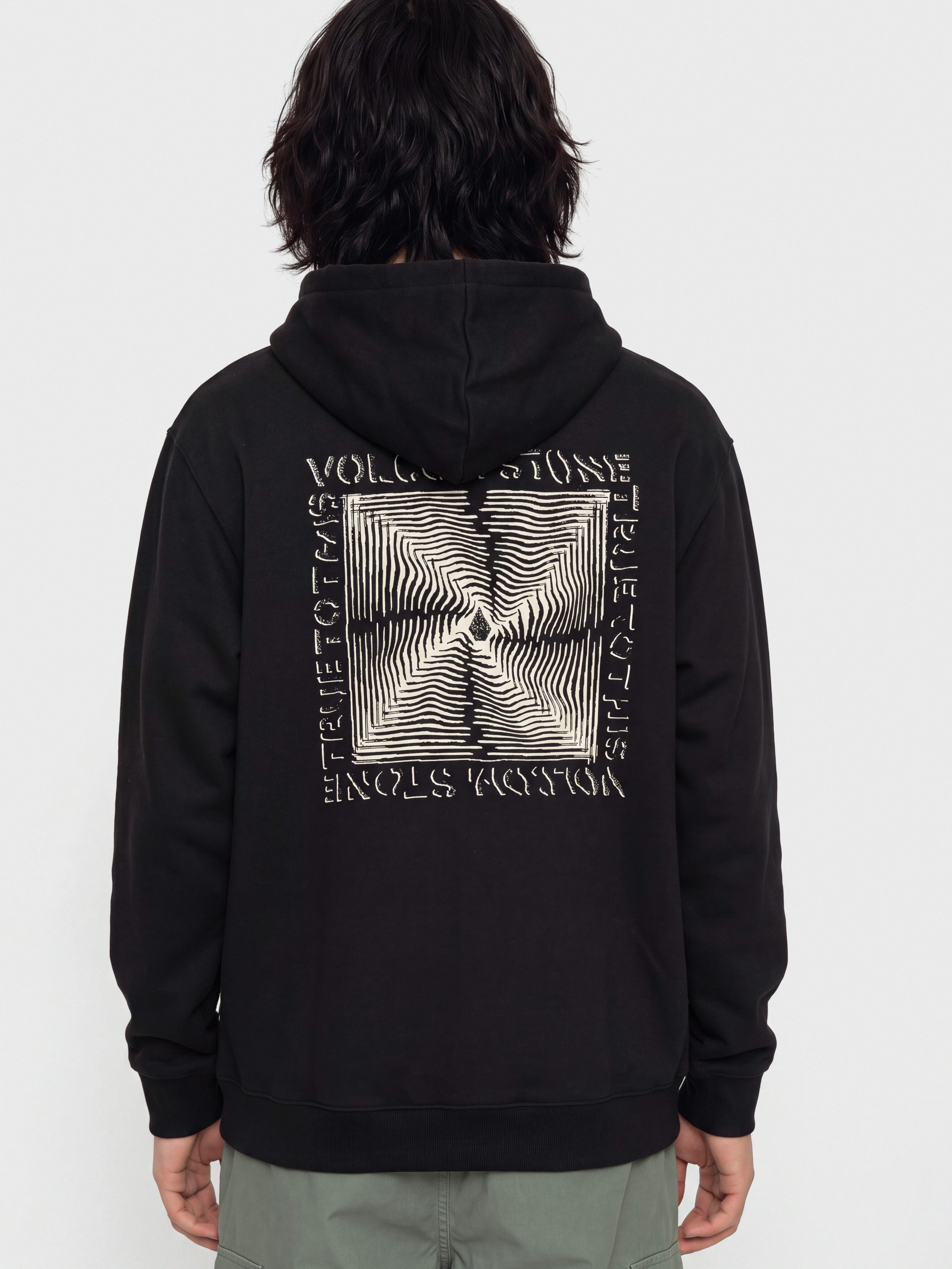 Hanorac cu glugă Volcom Watanite HD (black)