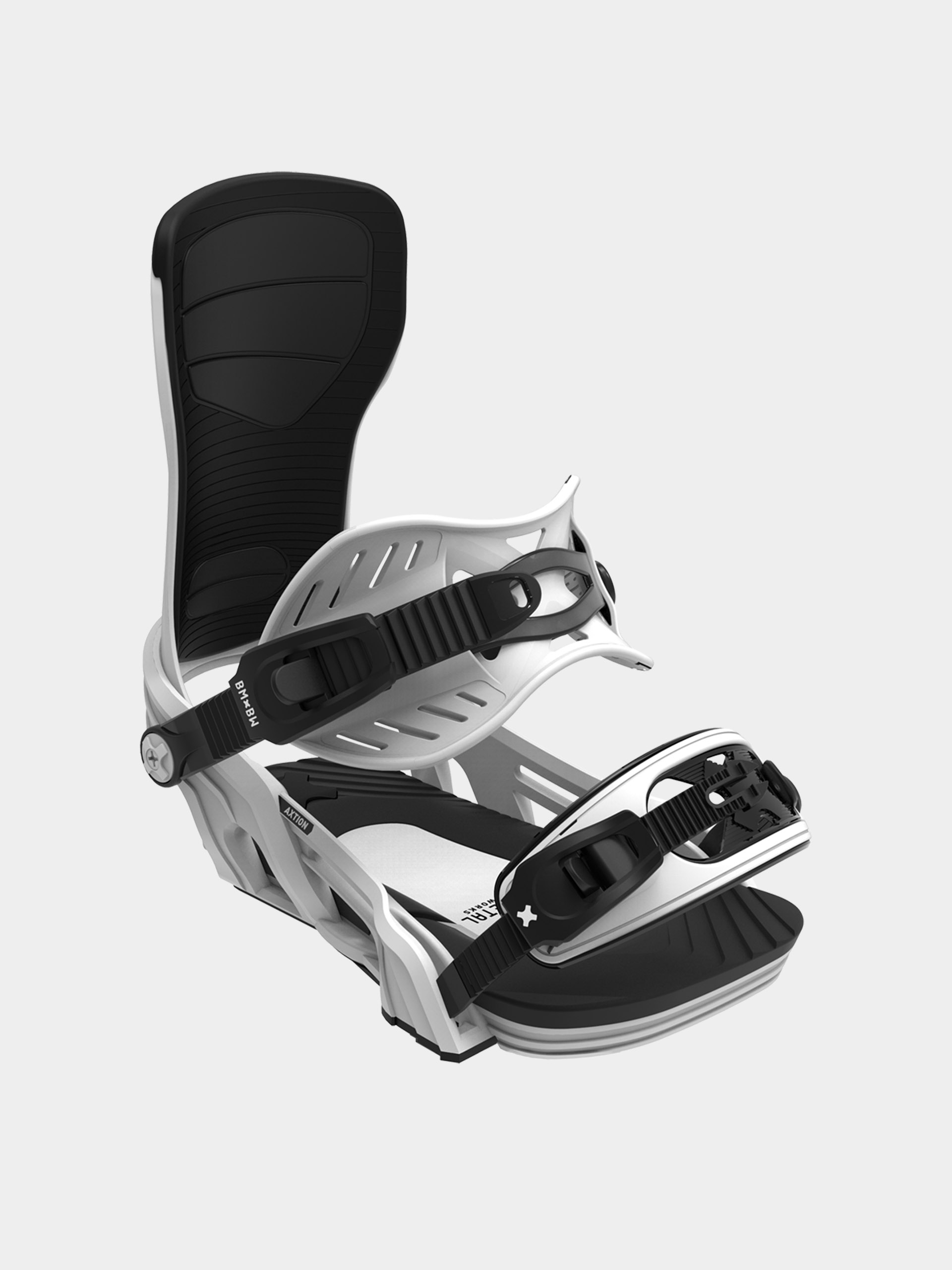 Pentru bărbați Legături pentru snowboard Bent Metal Axtion (white)