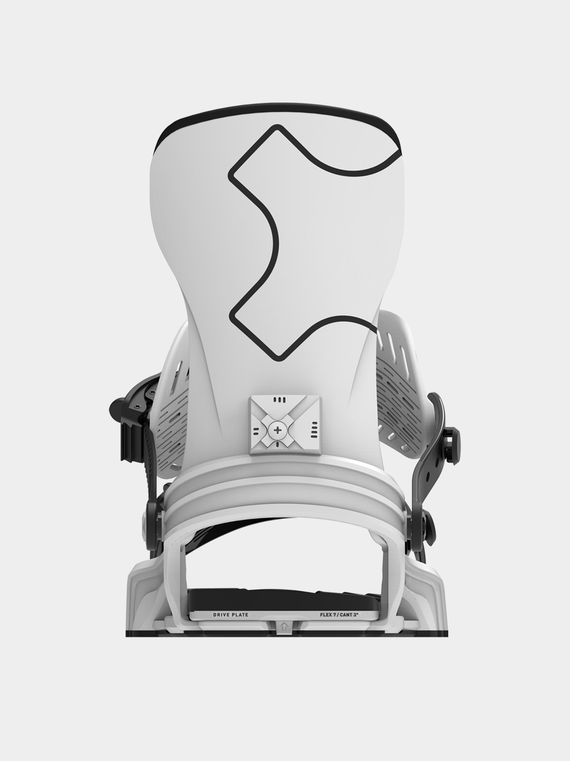 Pentru bărbați Legături pentru snowboard Bent Metal Axtion (white)