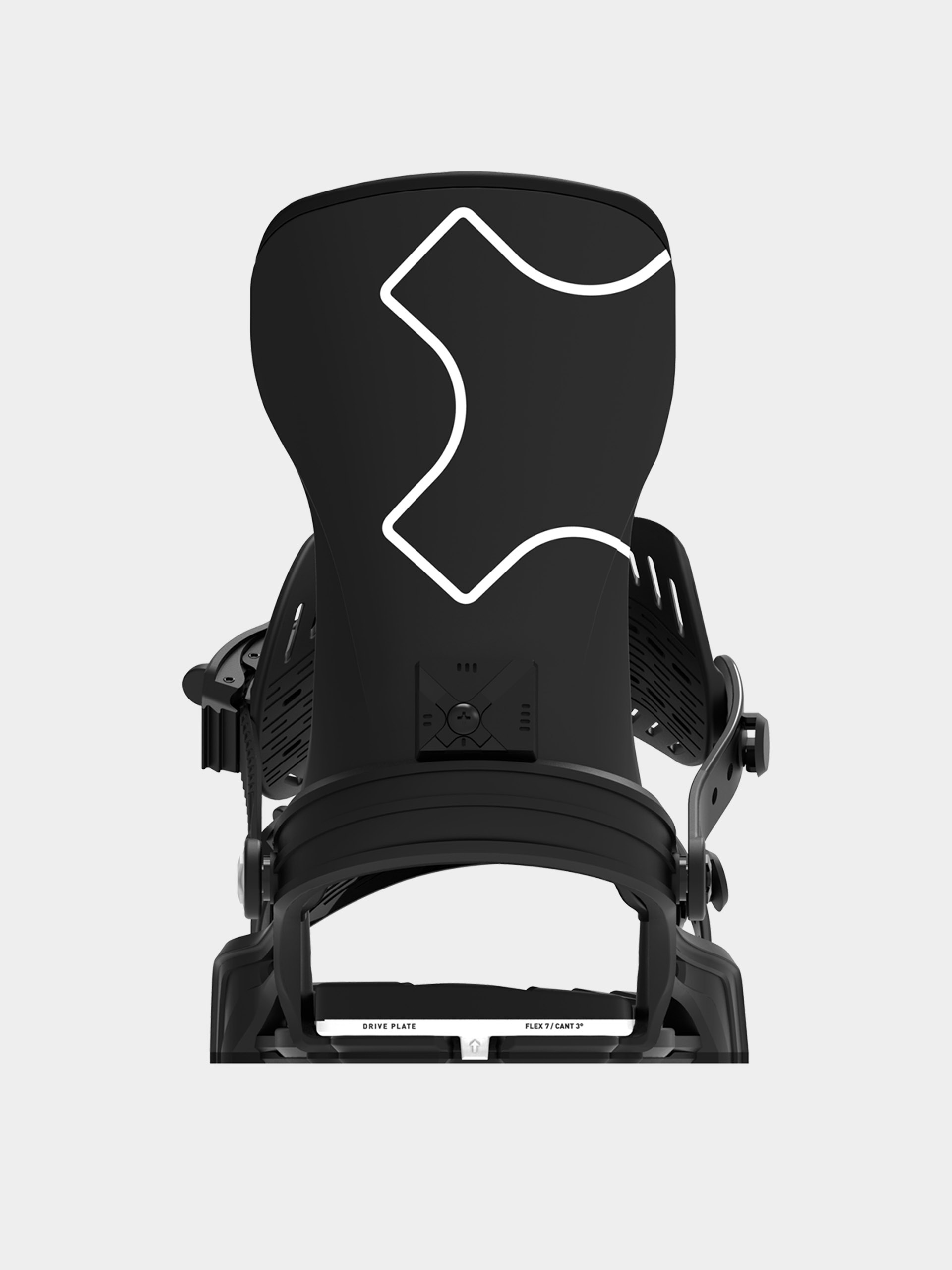 Pentru bărbați Legături pentru snowboard Bent Metal Axtion (black)
